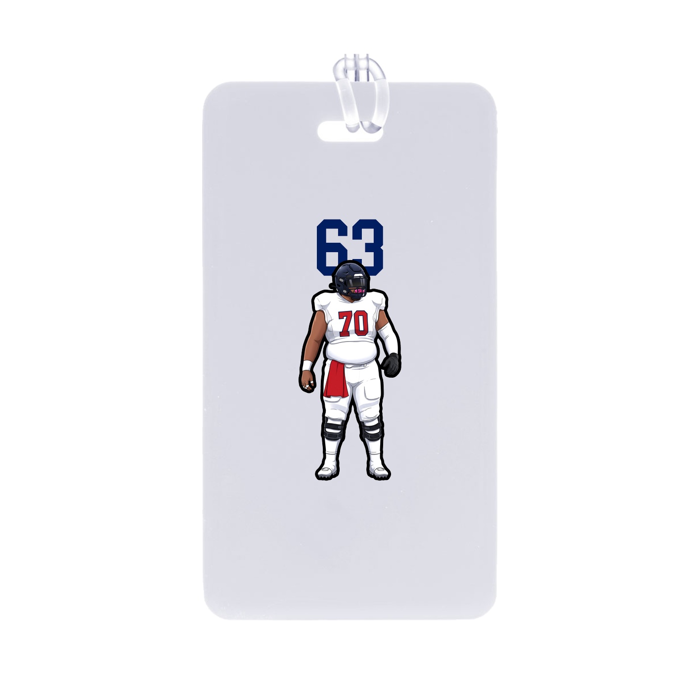 Bag Tag — Number Top in Classic