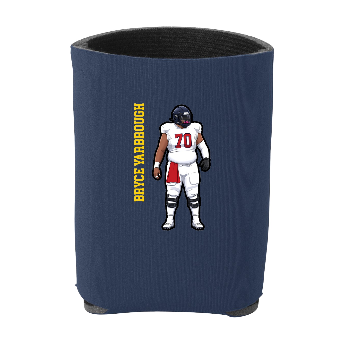Can Holder — Name Vertical in Navy