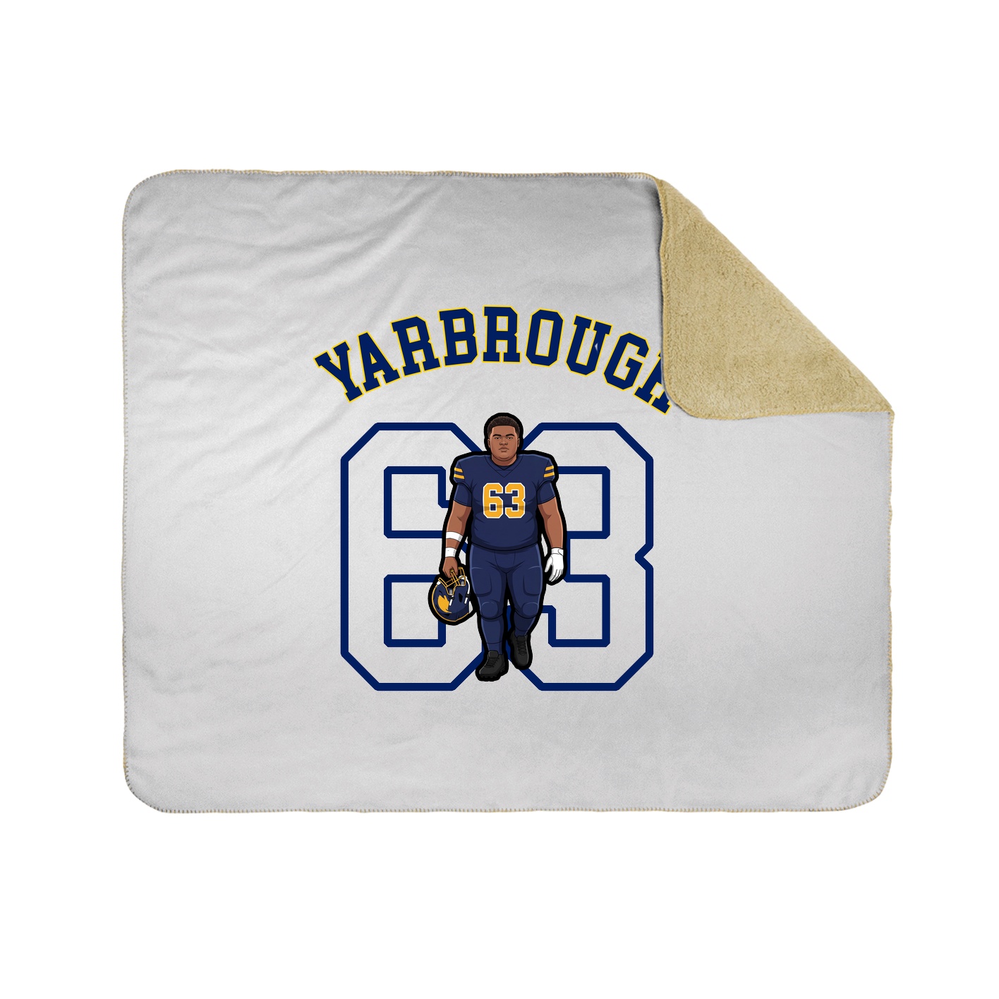 Throw Blanket — Shirsey Arch in White
