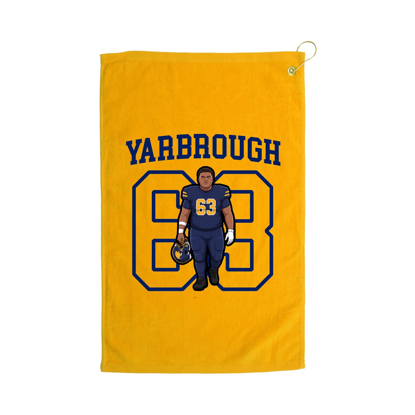 Golf Towel — Shirsey in Gold