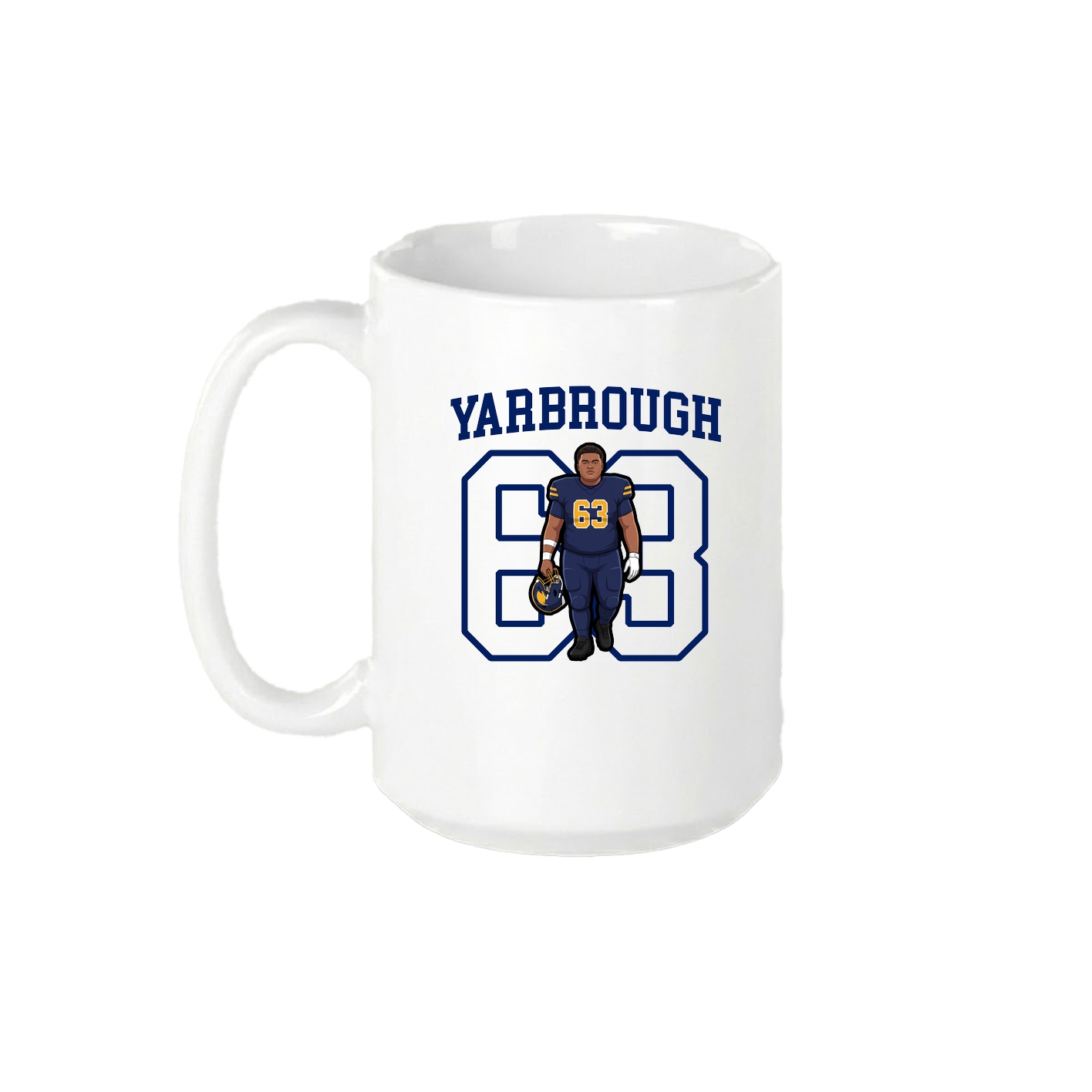 15oz Coffee Mug — Shirsey in White
