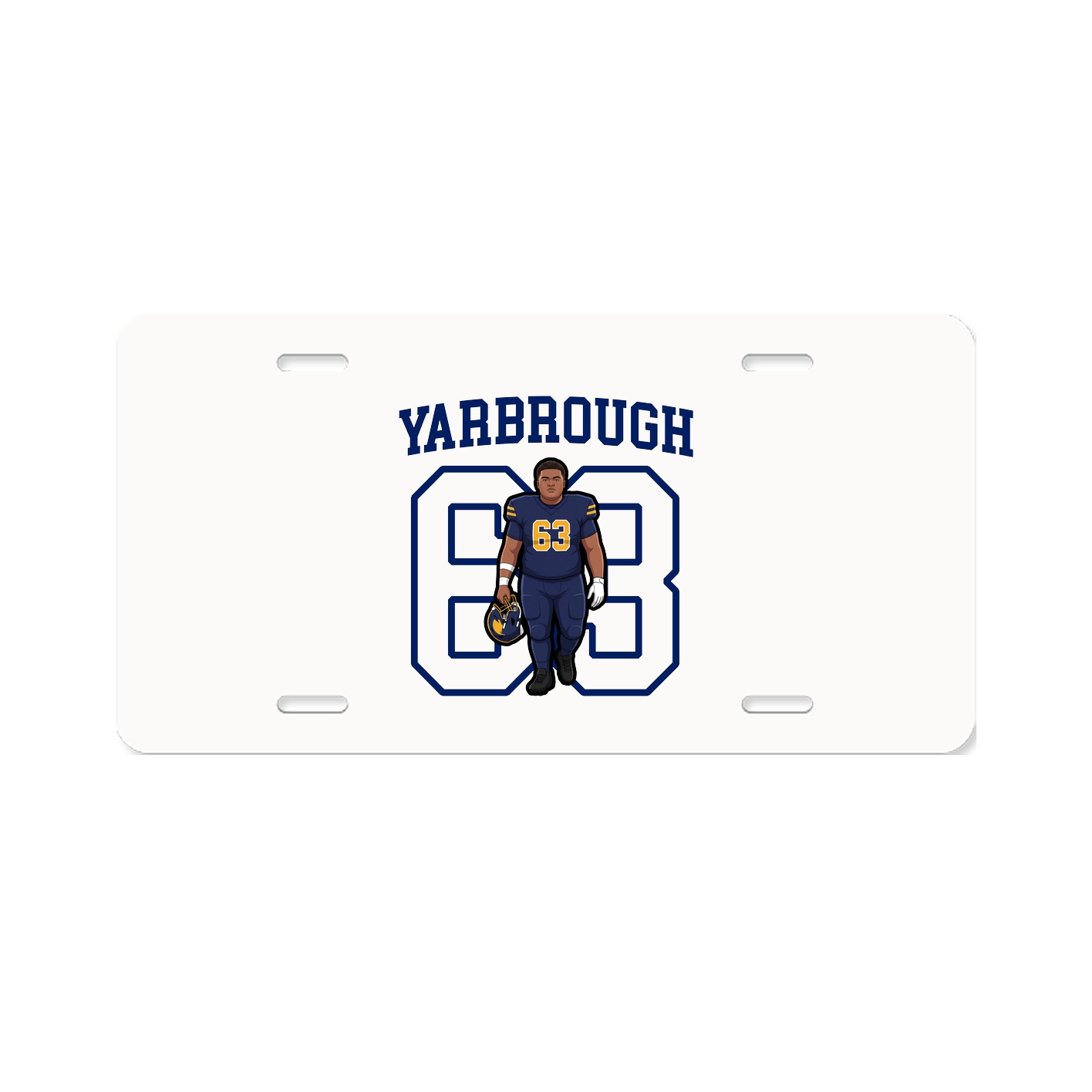 License Plate — Shirsey in Classic