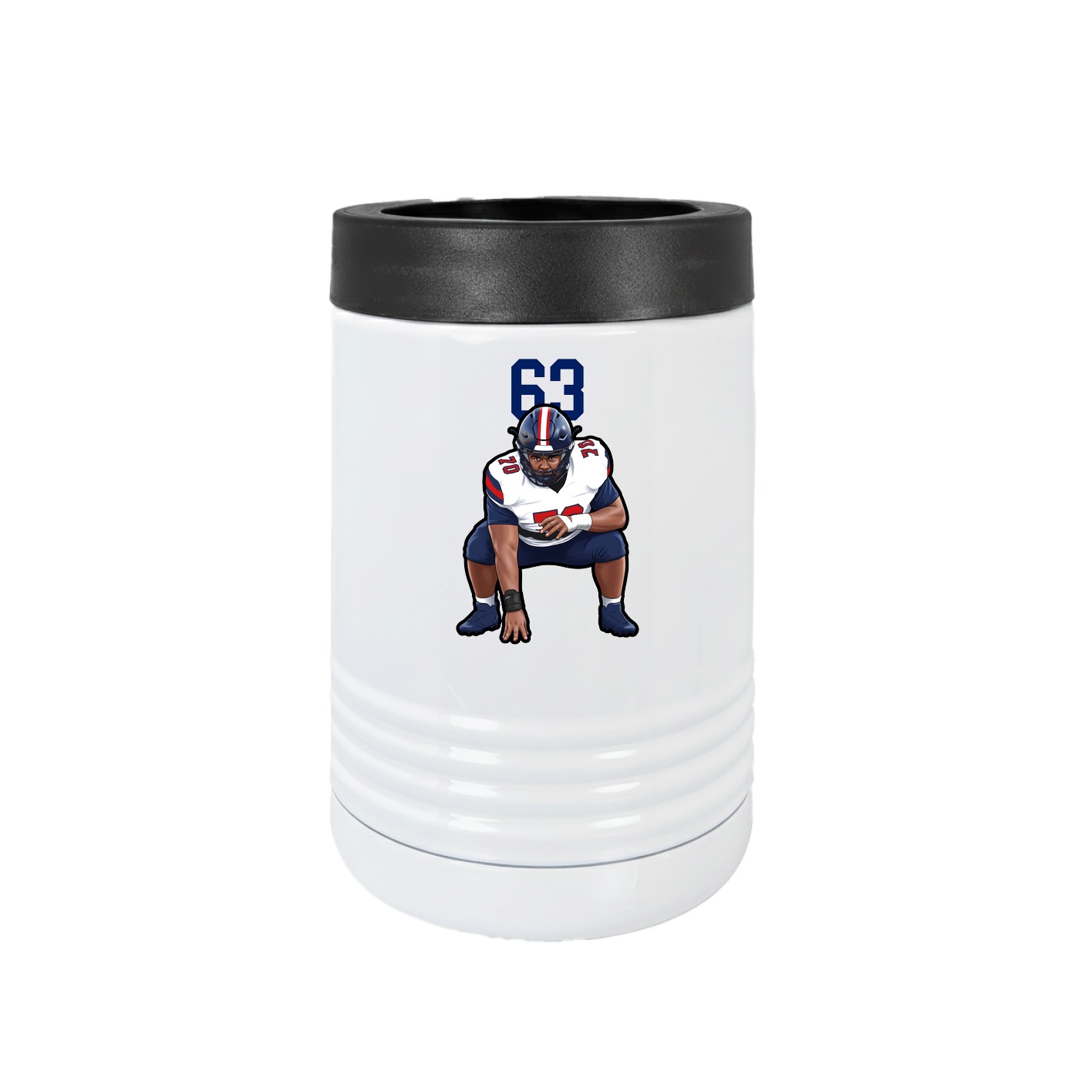 Beverage Holder — Number Top in White