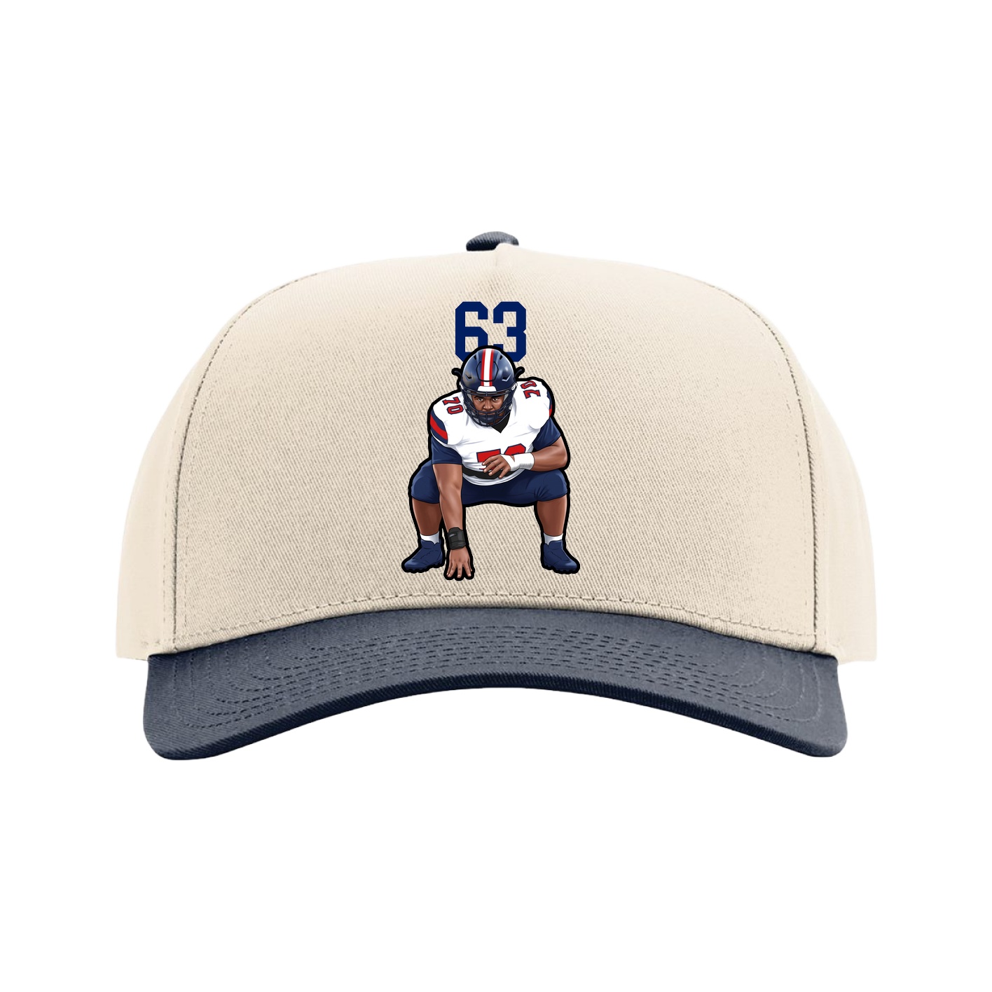 Full Fabric Five-Panel Champ Cap