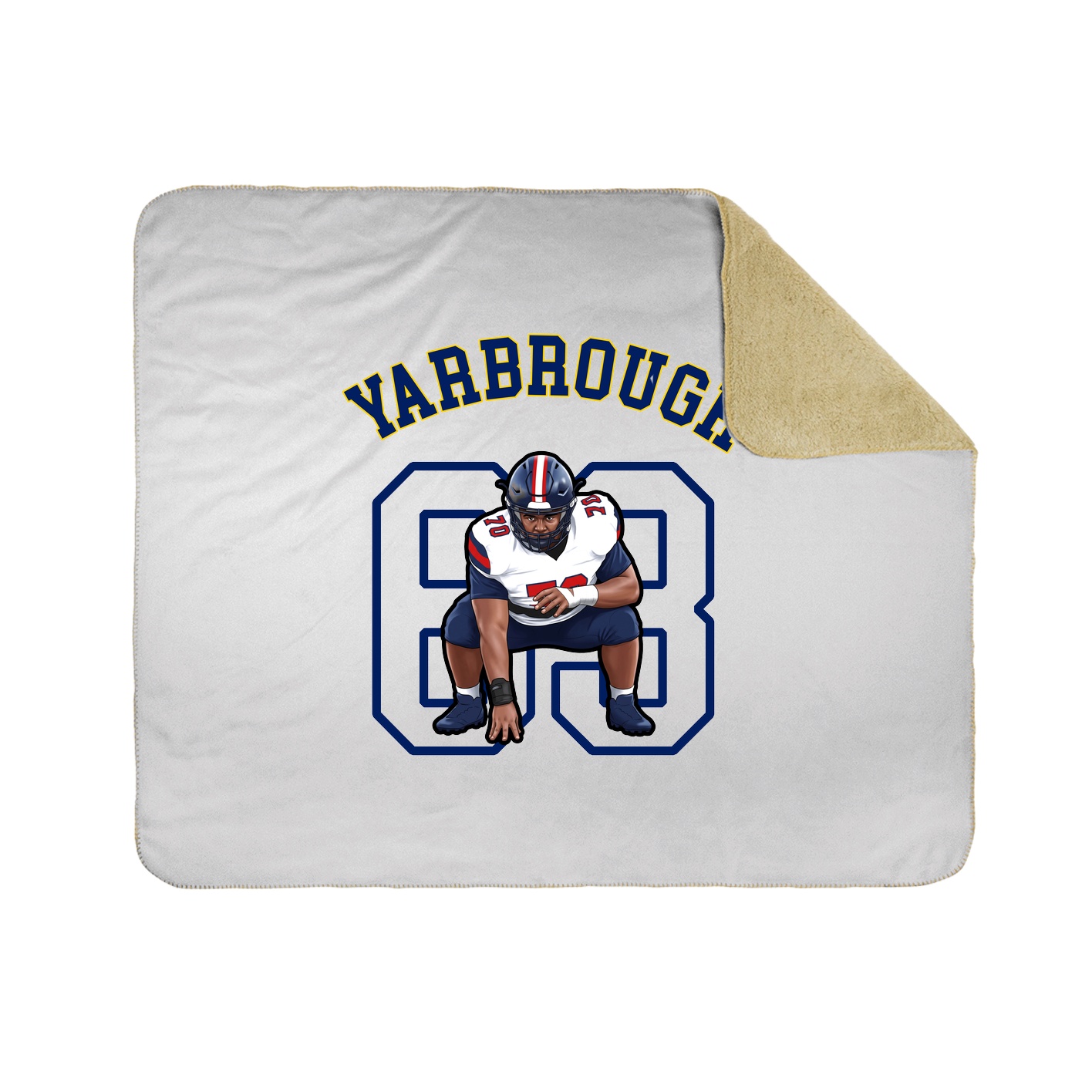 Throw Blanket — Shirsey Arch in White