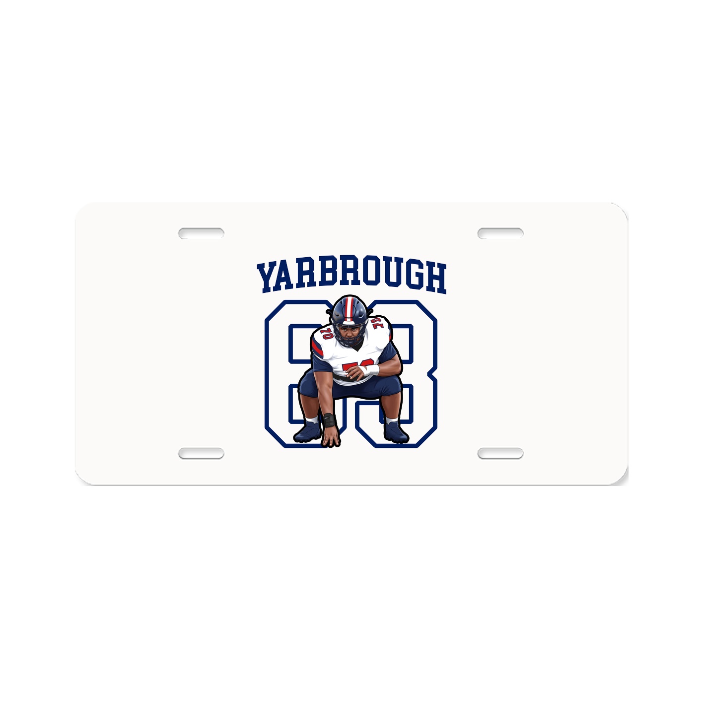 Aluminum License Plate