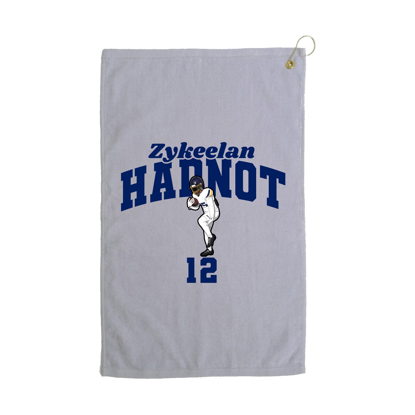 Golf Towel — Signature Arch in Grey