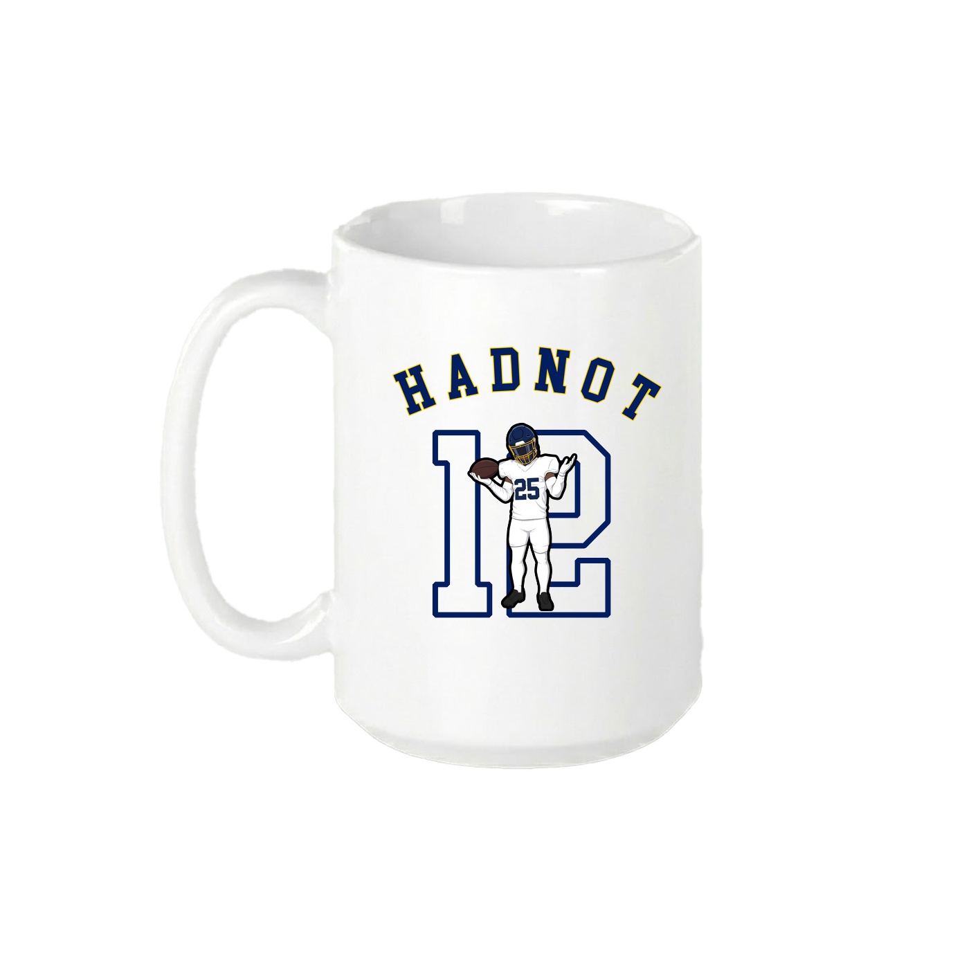 15oz Coffee Mug — Shirsey Arch in White
