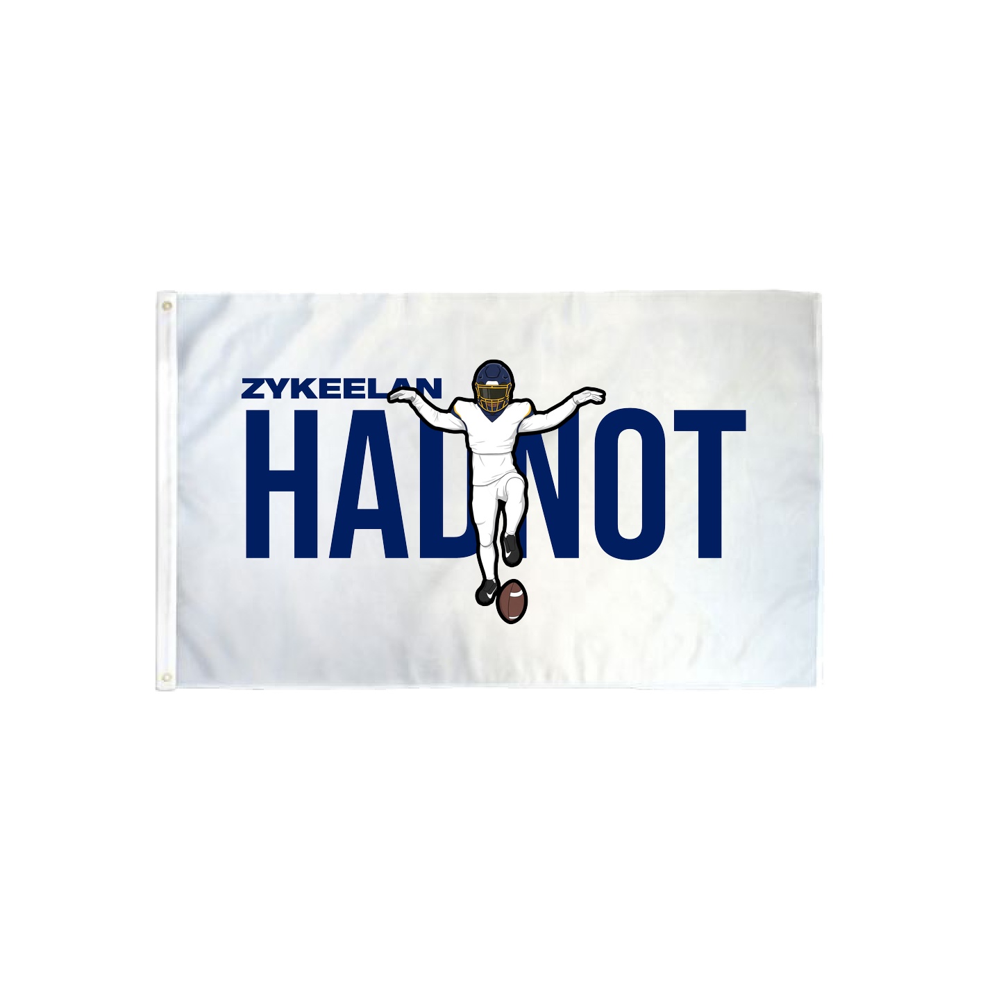 3x5 Flag — Player Name in Classic