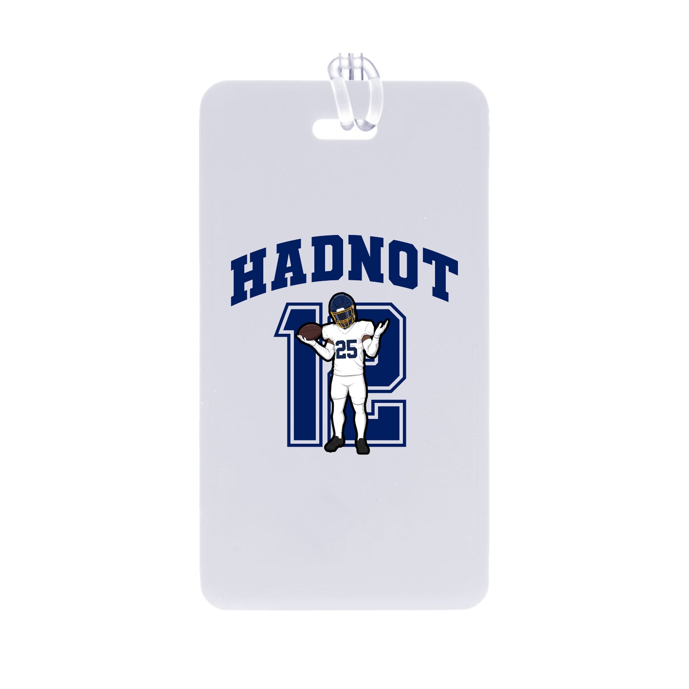 Bag Tag — Number in Classic