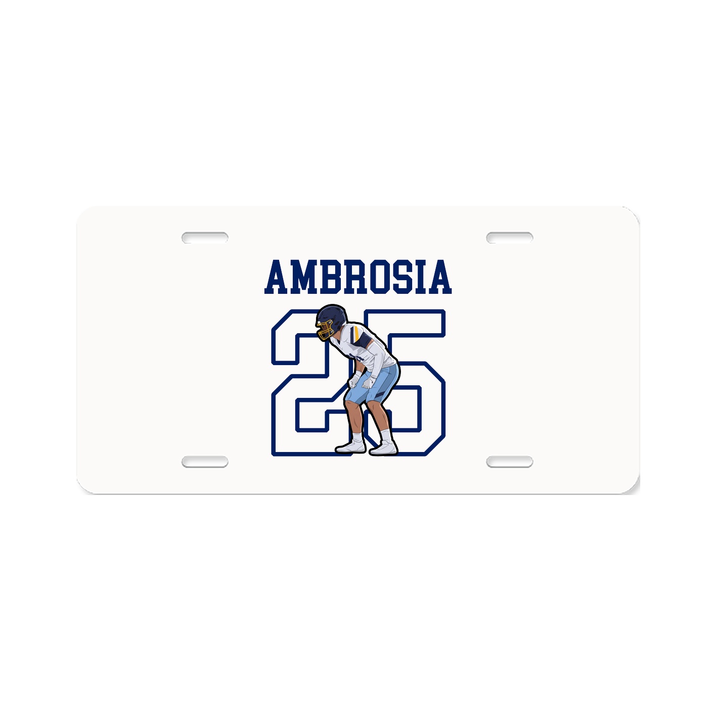 License Plate — Shirsey in Classic