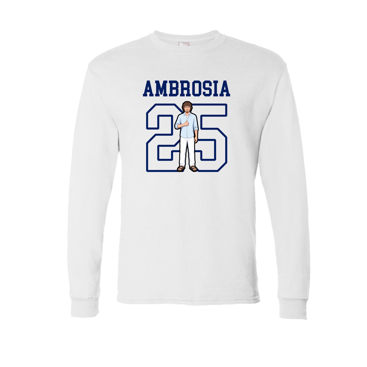 Long Sleeve Tee — Shirsey in White