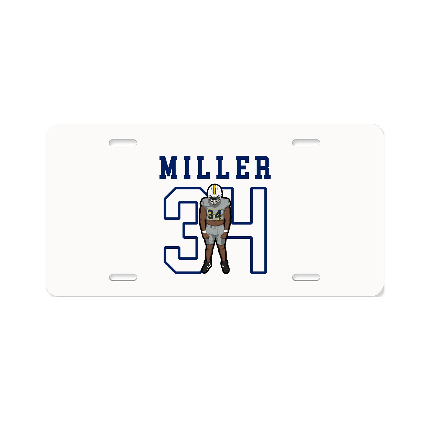 License Plate — Shirsey in Classic