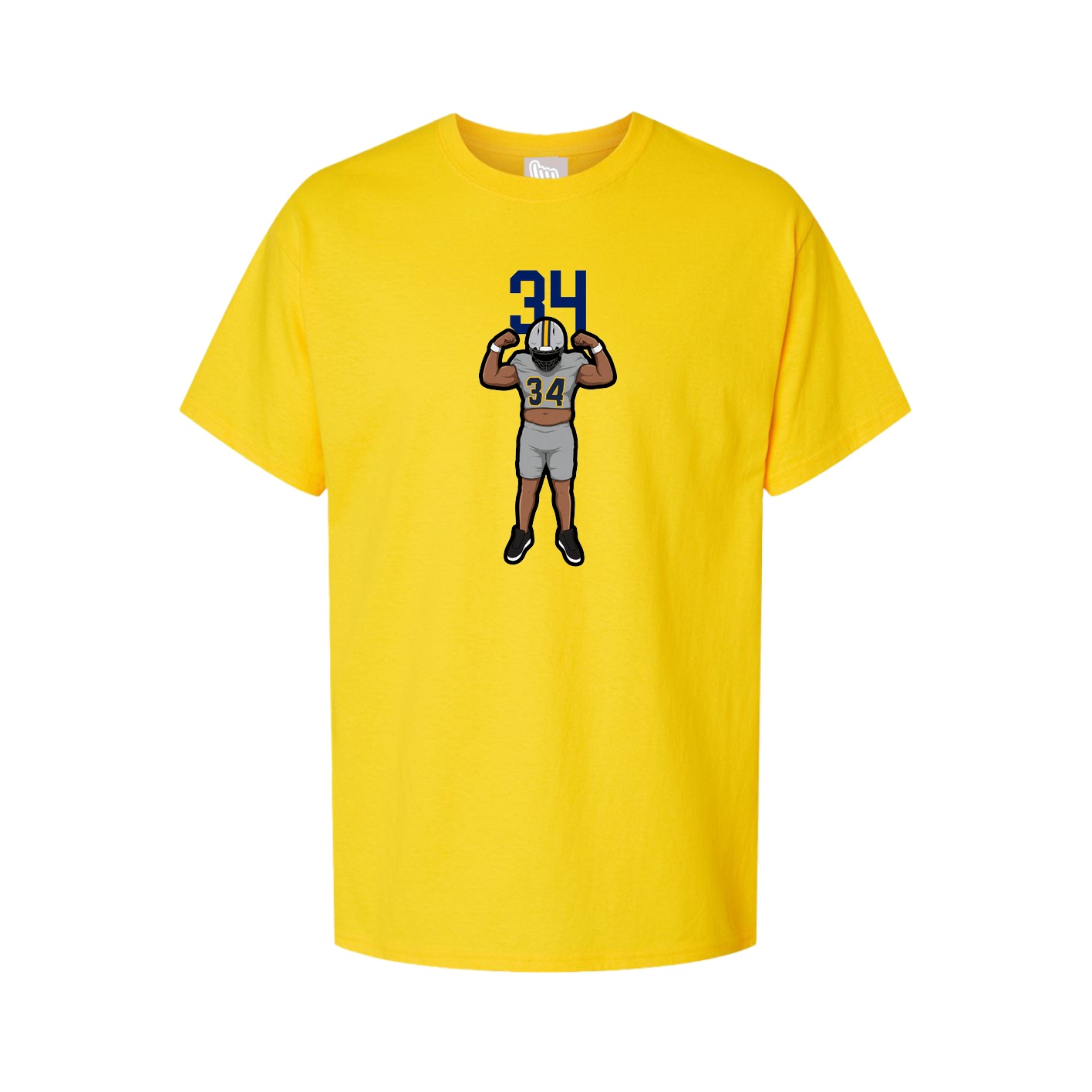 Tee — Number Top in Gold