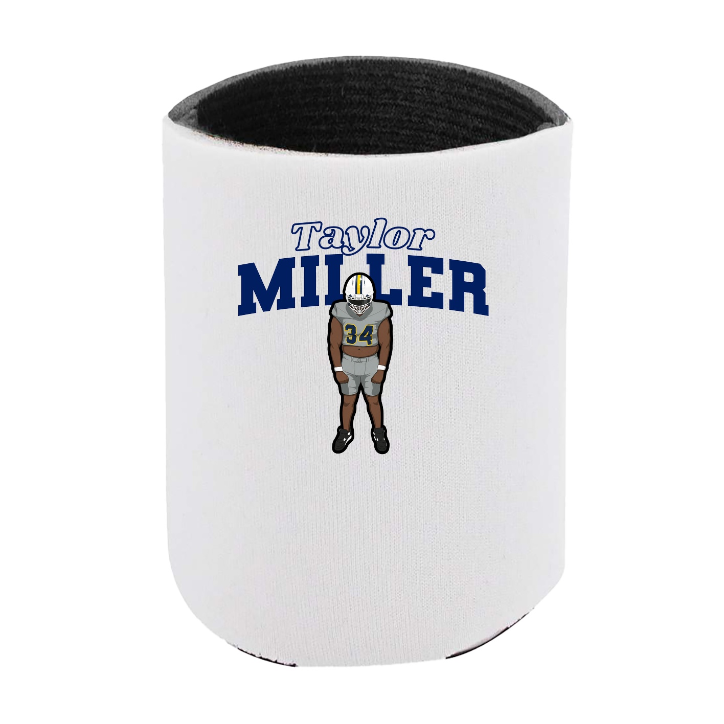 Can Holder — Name Arch in White