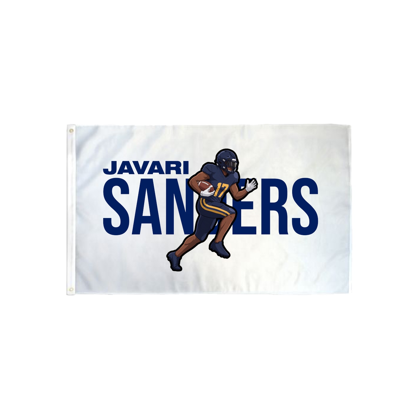 3x5 Flag — Player Name in Classic