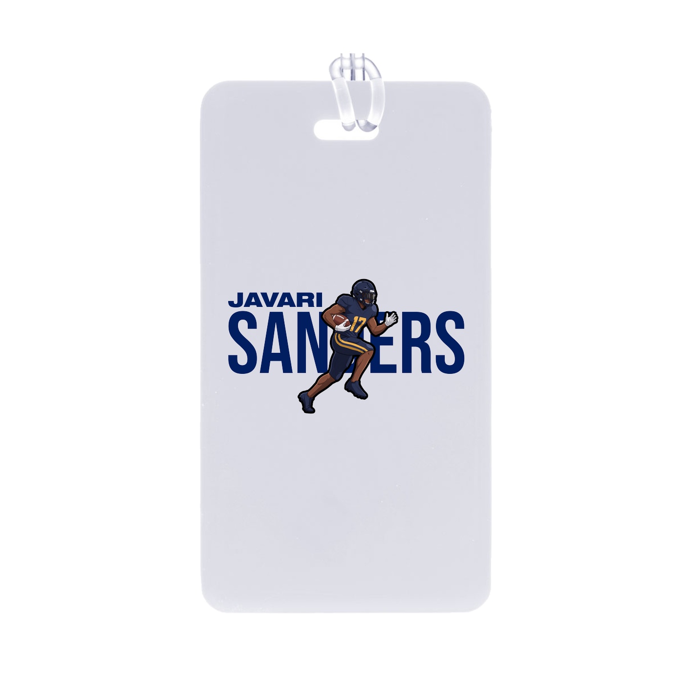 Bag Tag — Player Name in Classic