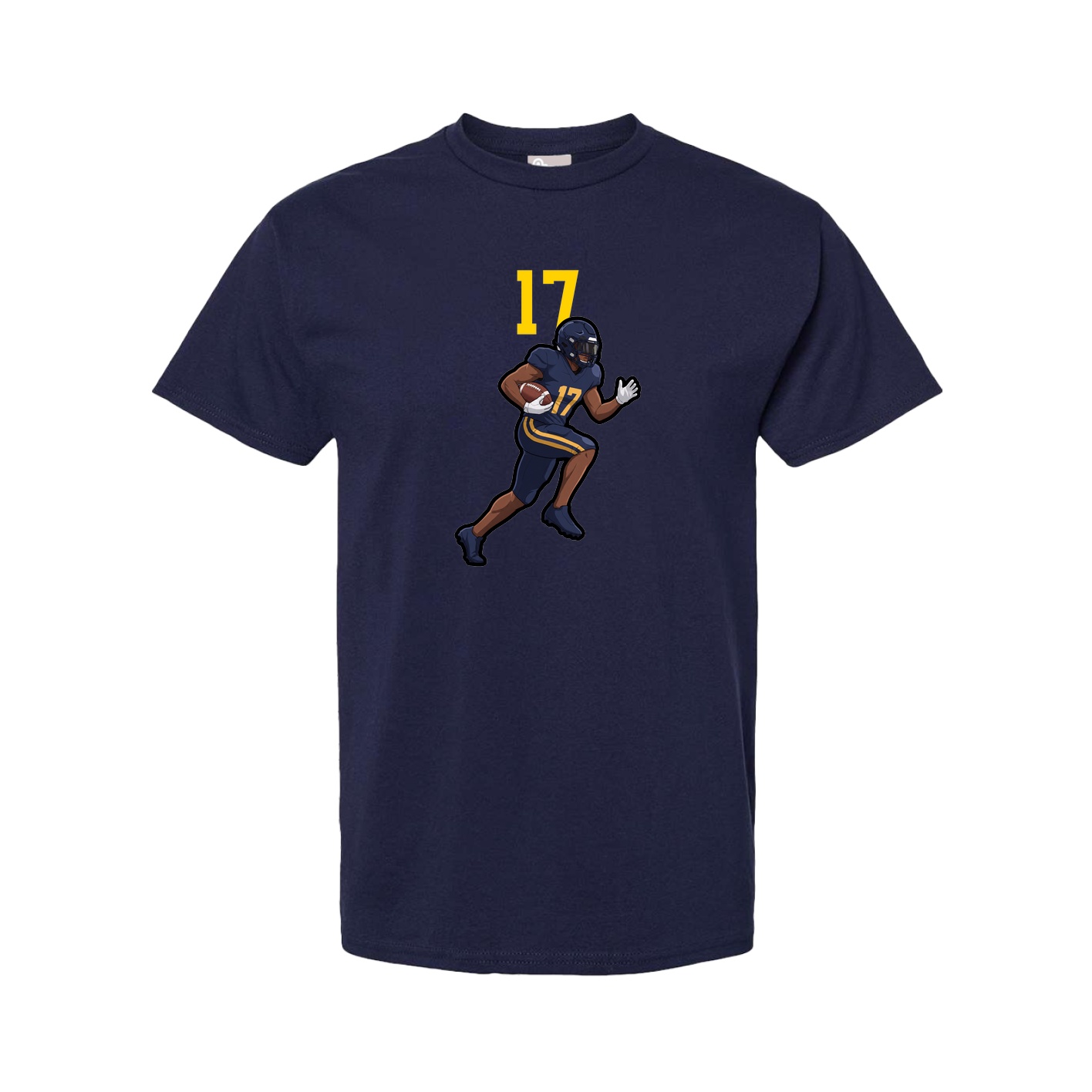 Youth Tee — Number Top in Navy