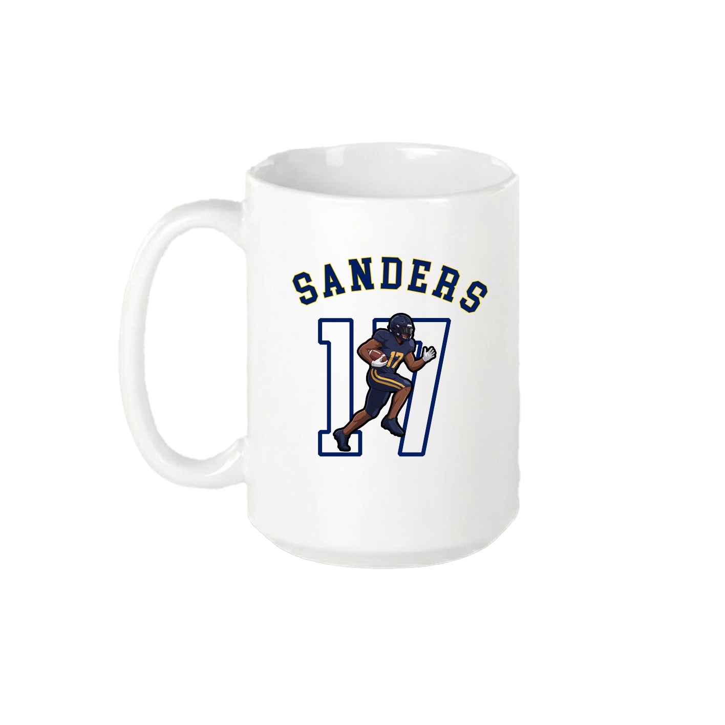 15oz Coffee Mug — Shirsey Arch in White