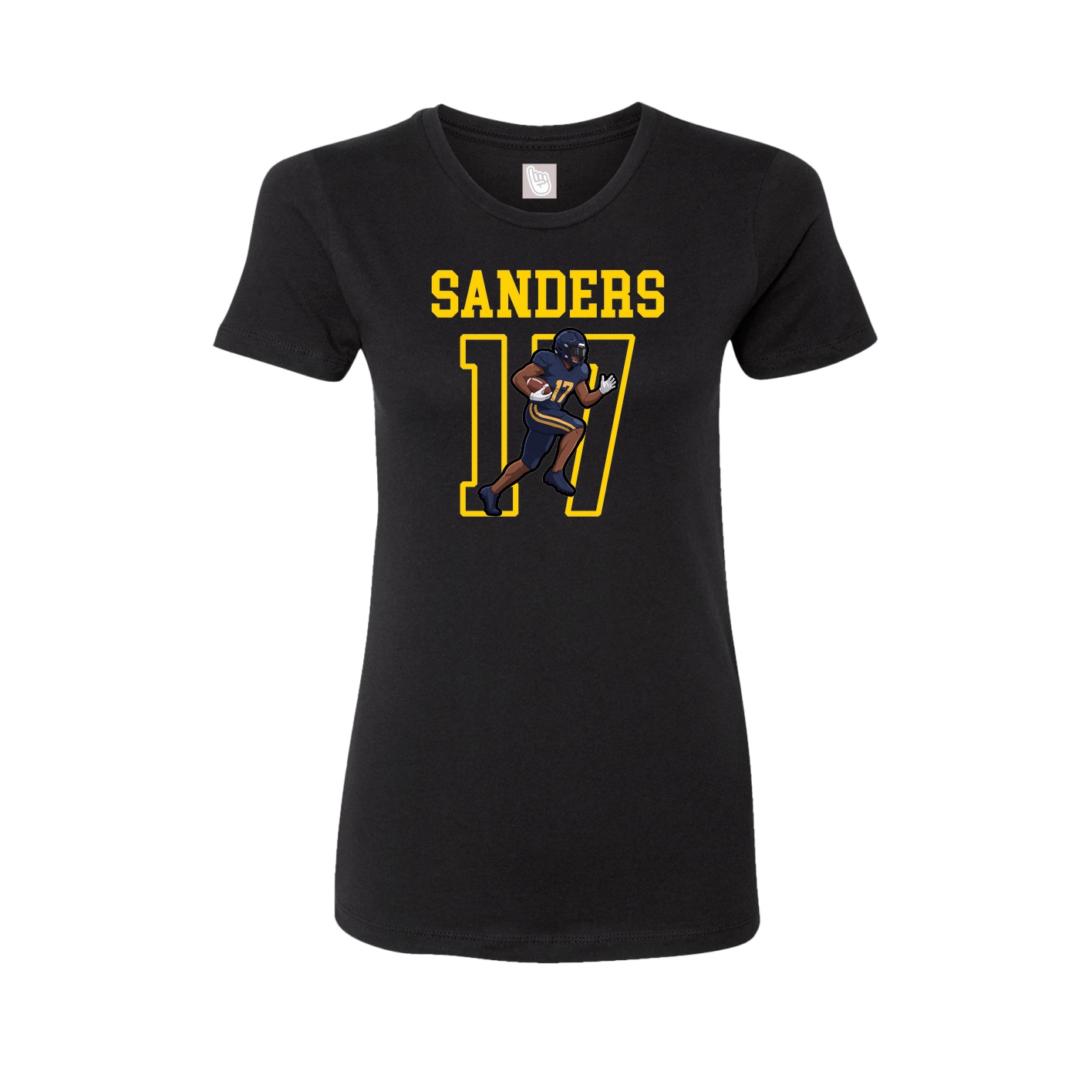 Fitted Women's Tee — Shirsey in Black