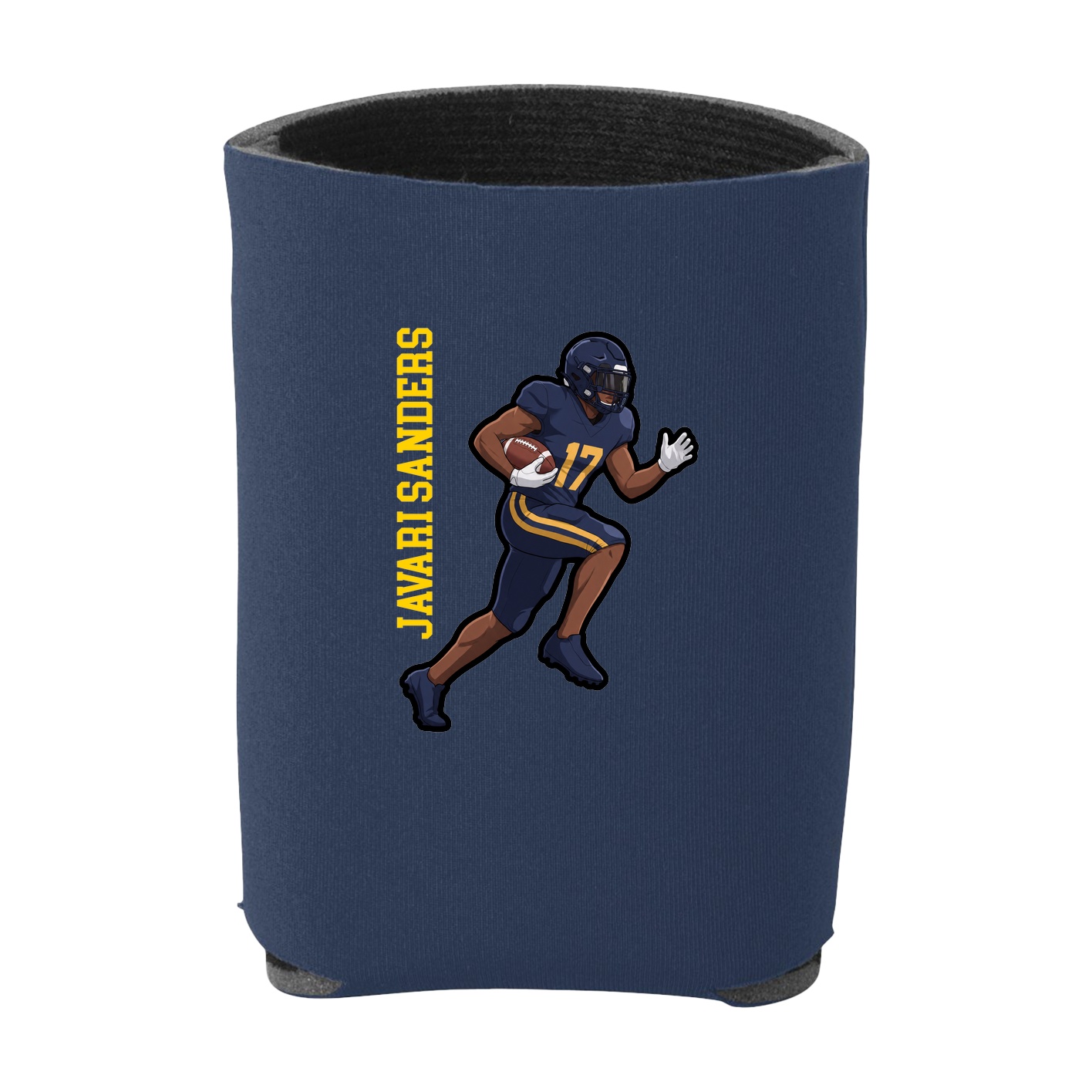 Can Holder — Name Vertical in Navy