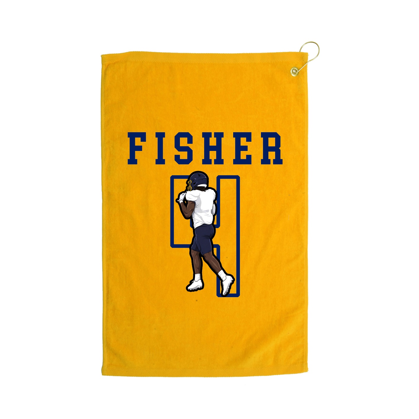 Golf Towel — Shirsey in Gold