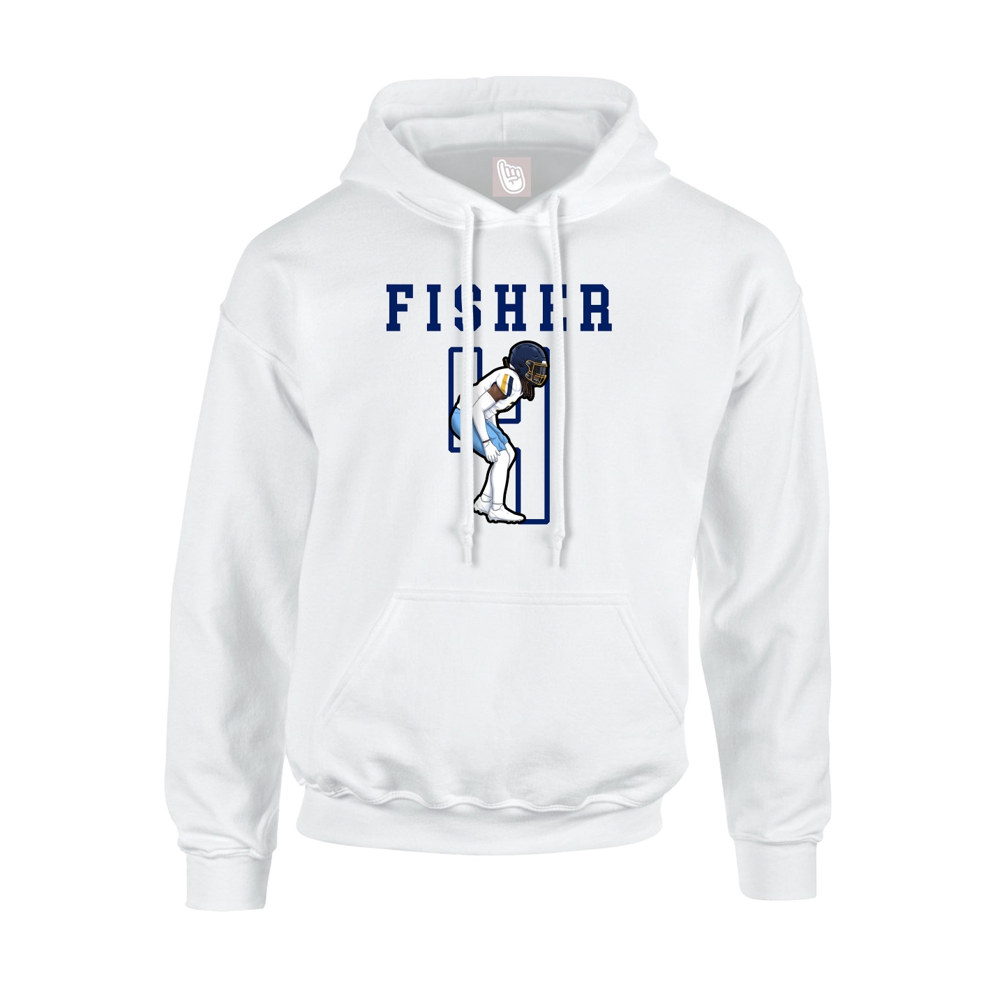 Hoodie — Shirsey in White
