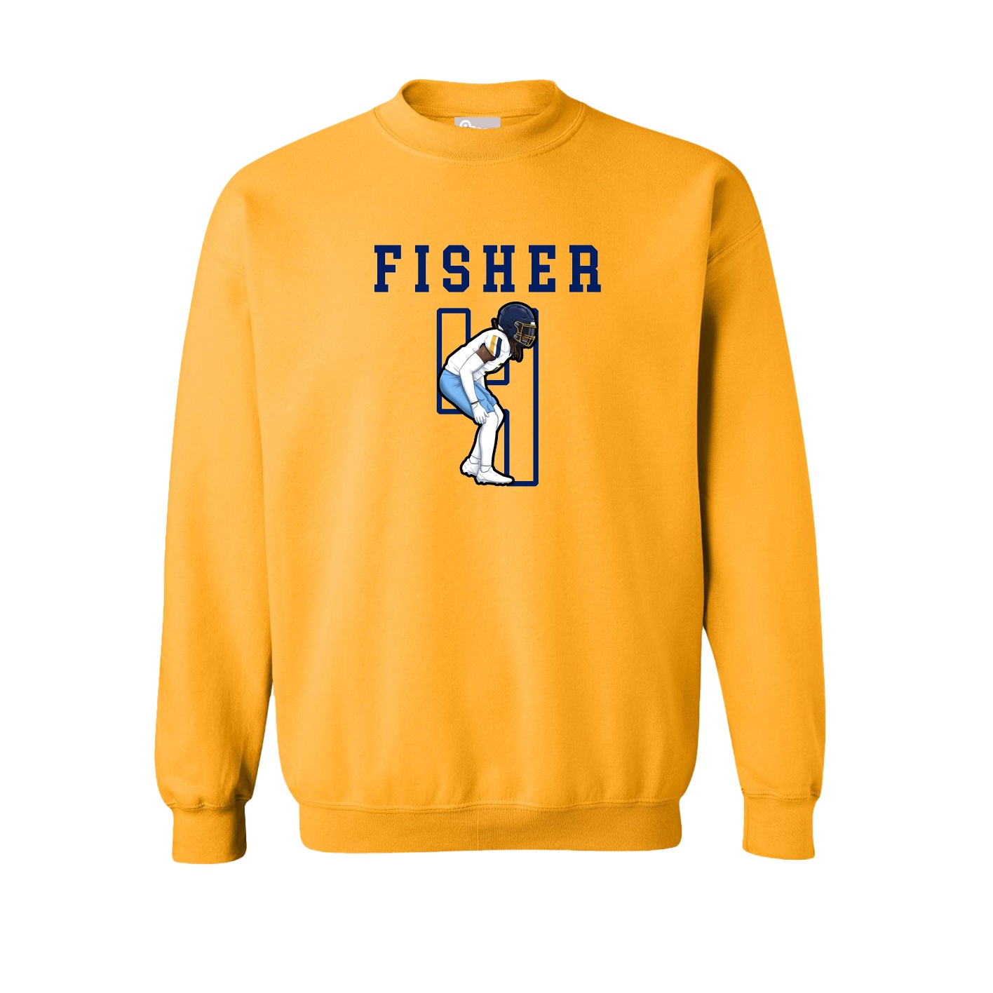 Fleece Crew — Shirsey in Gold