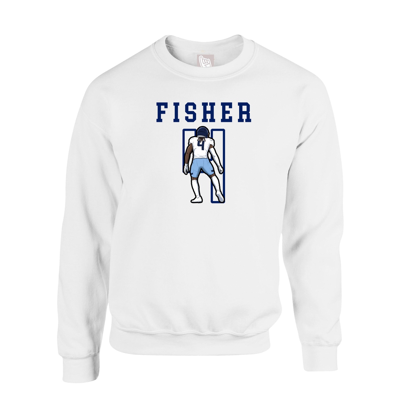 Fleece Crew — Shirsey in White