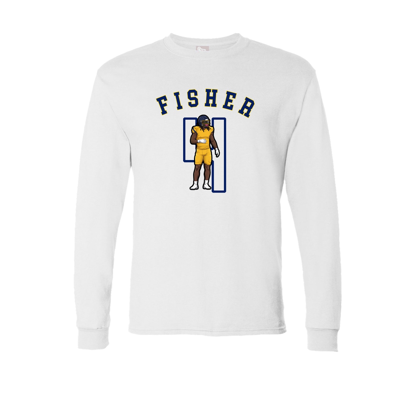 Long Sleeve Tee — Shirsey Arch in White