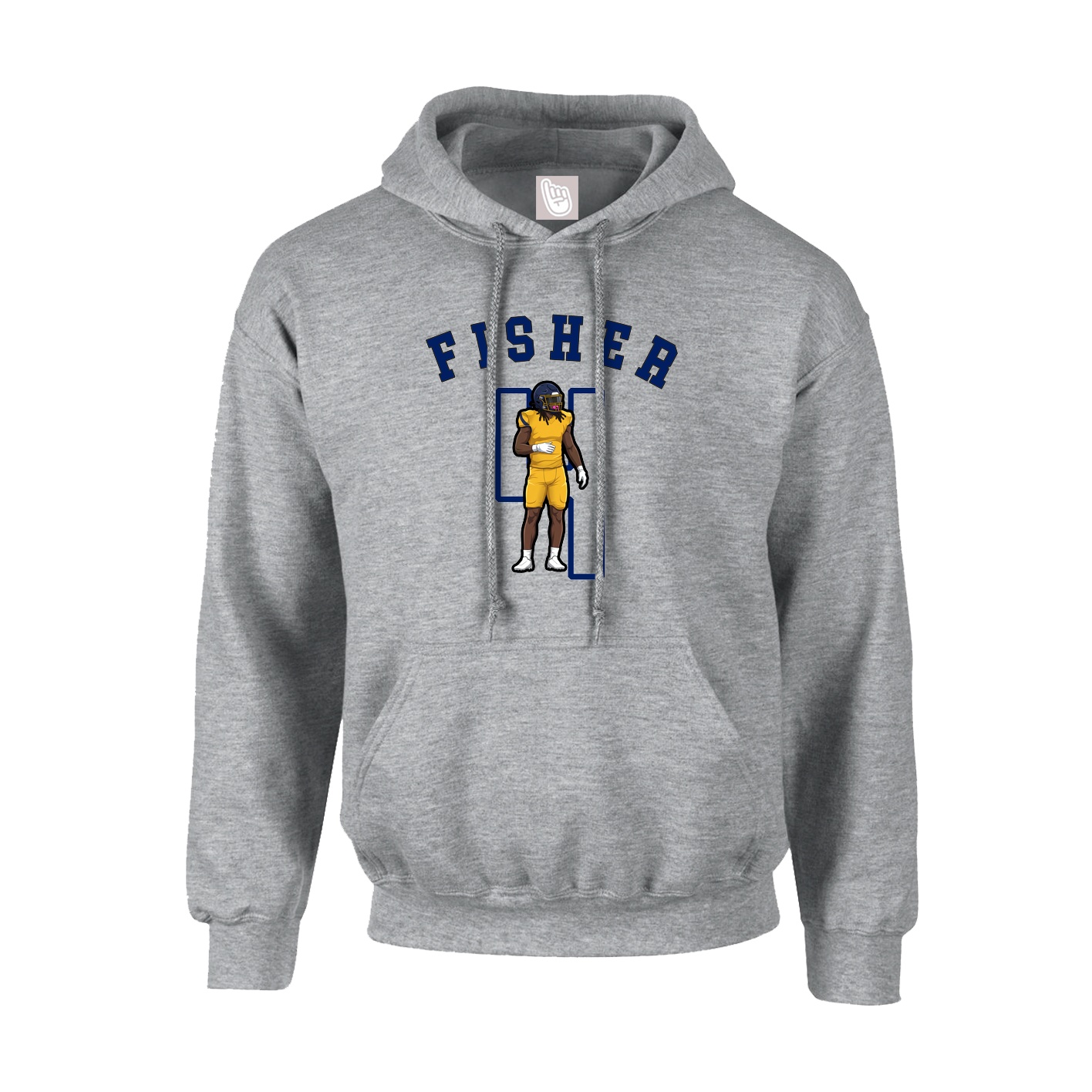 Youth Hoodie — Shirsey Arch in Grey