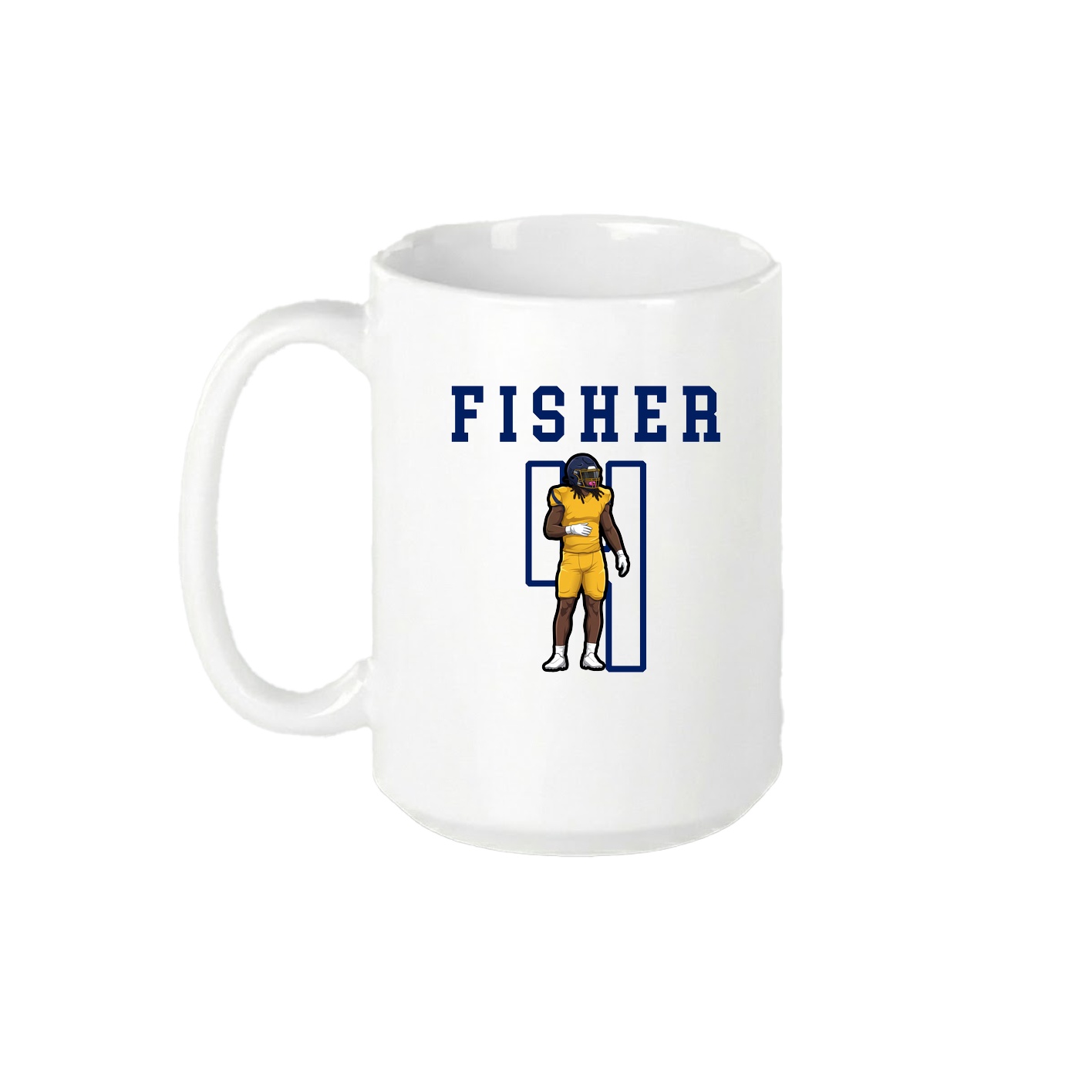 15oz Coffee Mug — Shirsey in White