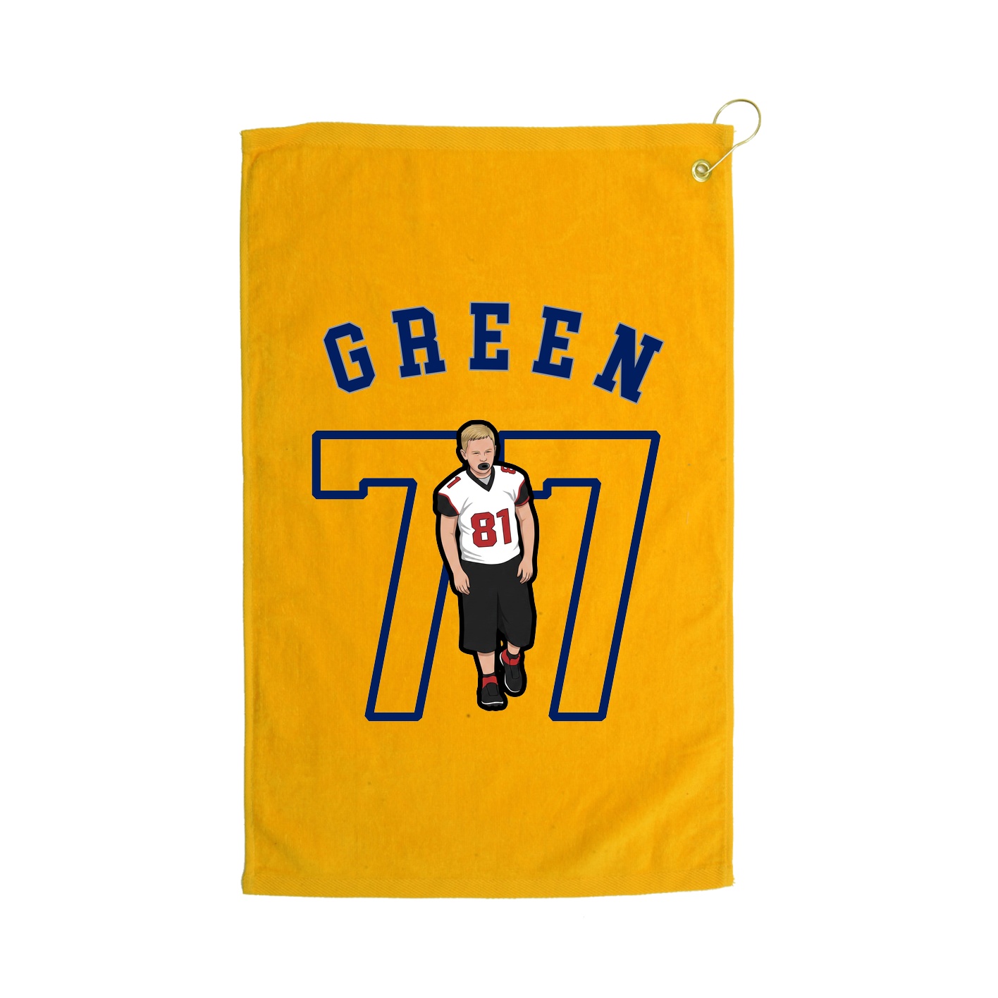 Golf Towel — Shirsey Arch in Gold