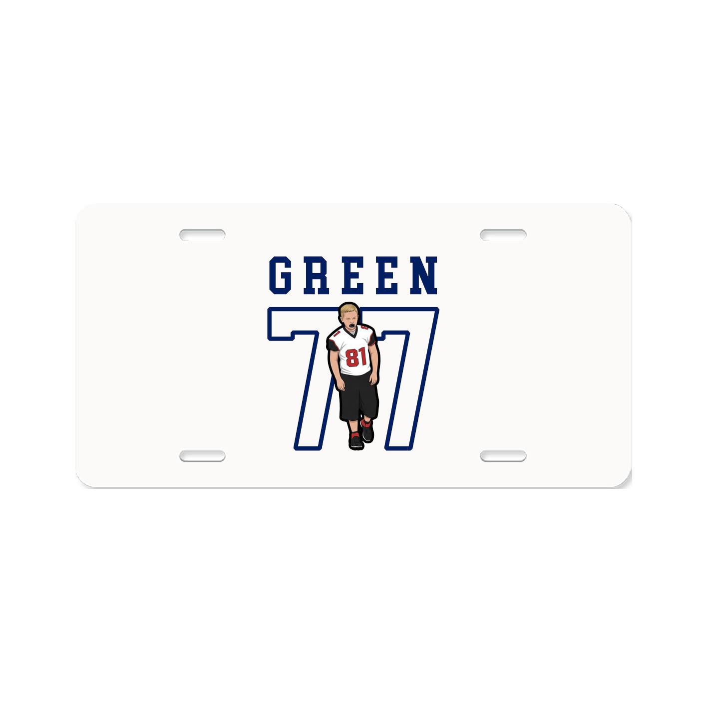 License Plate — Shirsey in Classic