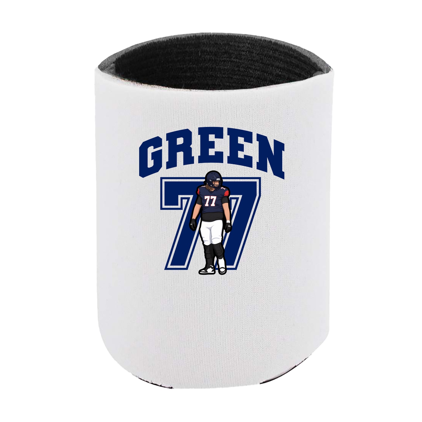 Can Holder — Number in White