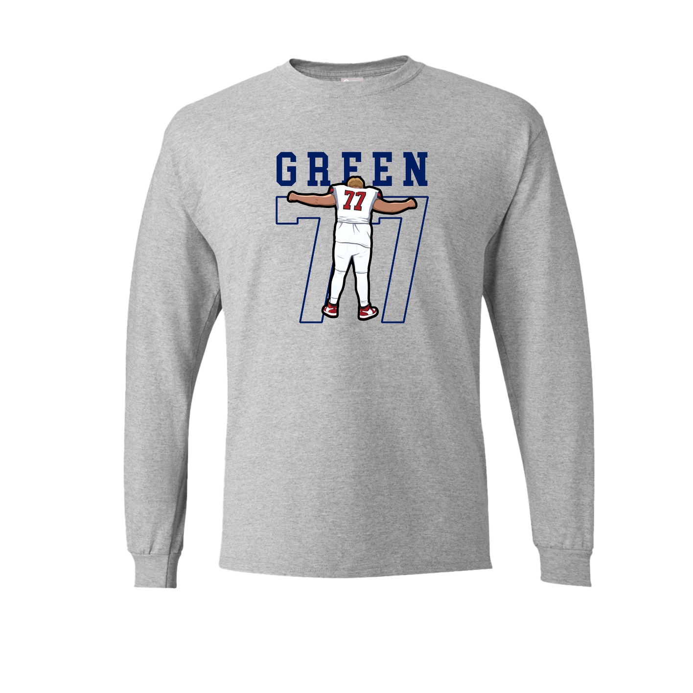 Long Sleeve Tee — Shirsey in Grey