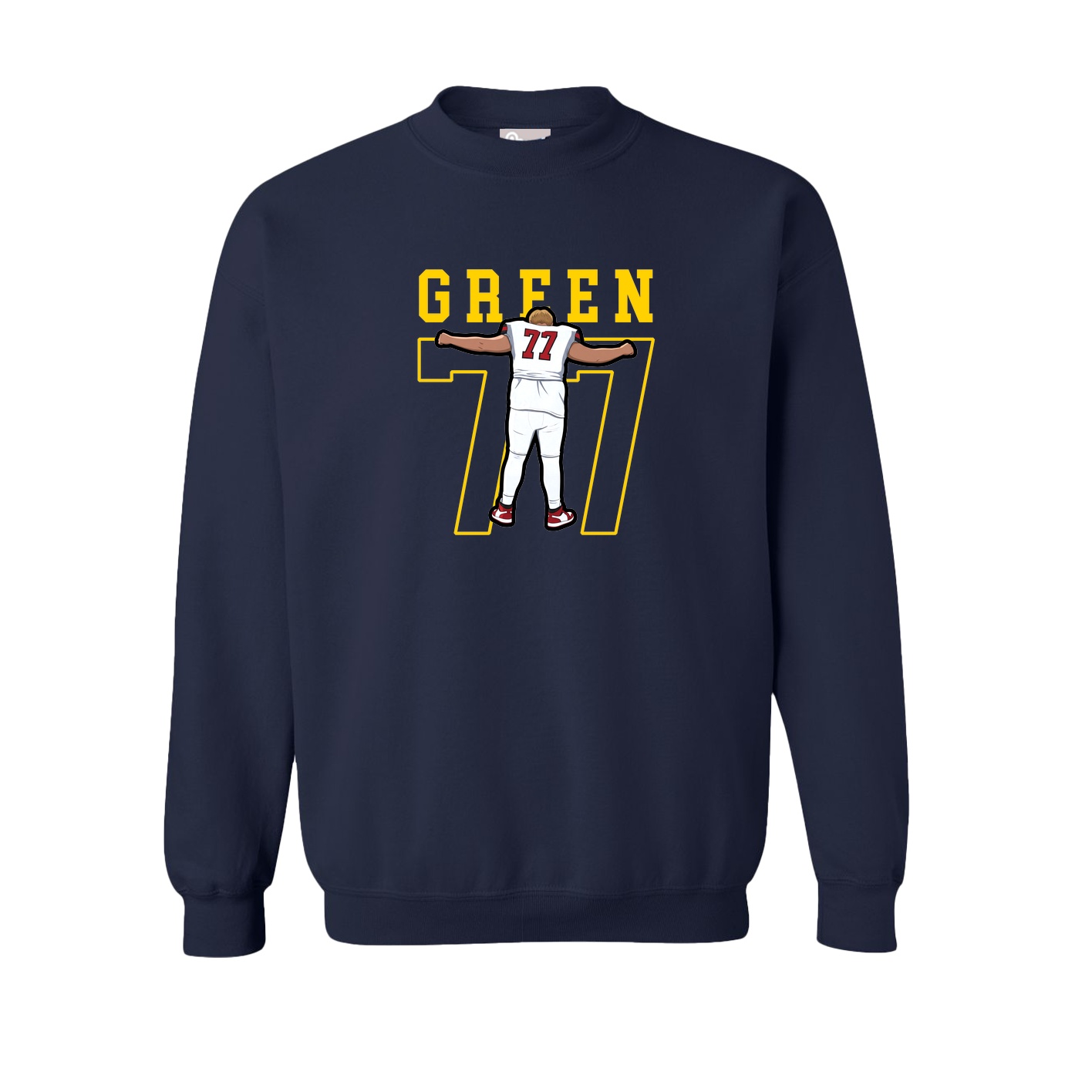 Fleece Crew — Shirsey in Navy
