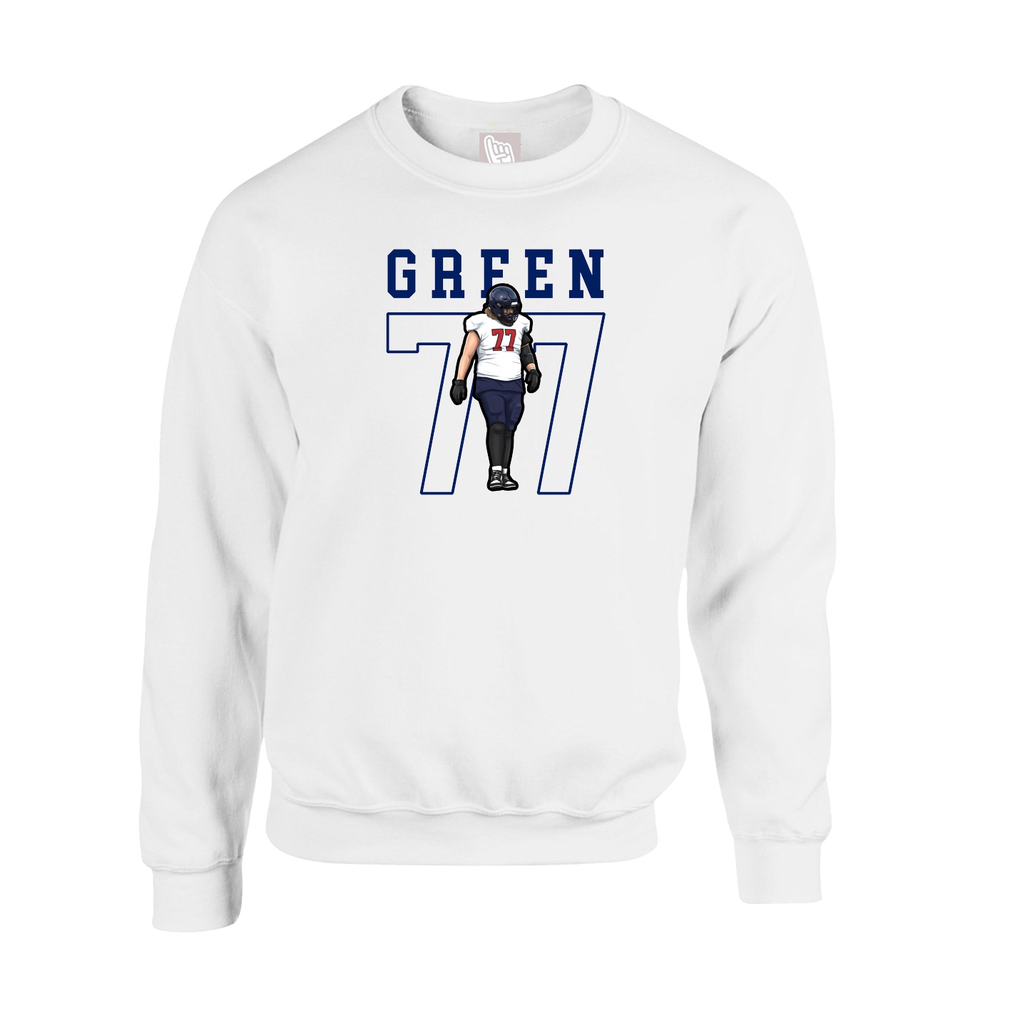 Fleece Crew — Shirsey in White