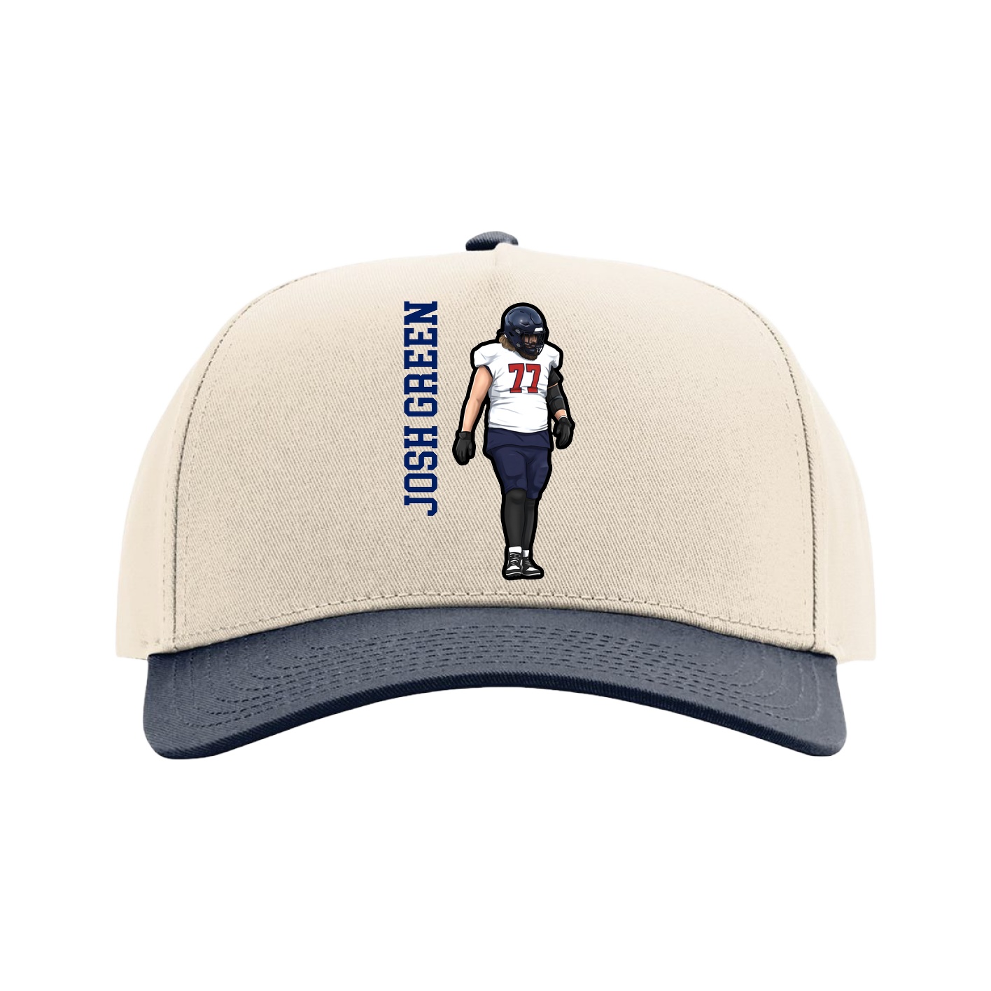 Full Fabric Five-Panel Champ Cap
