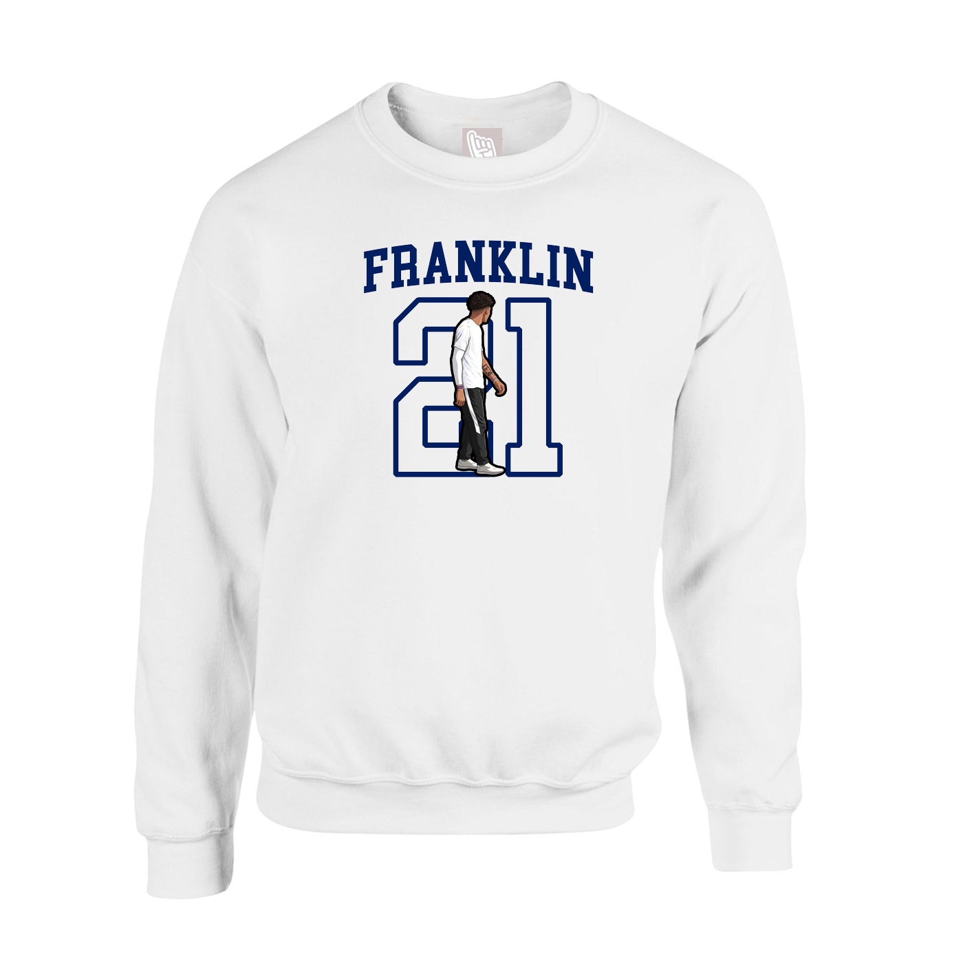 Fleece Crew — Shirsey in White