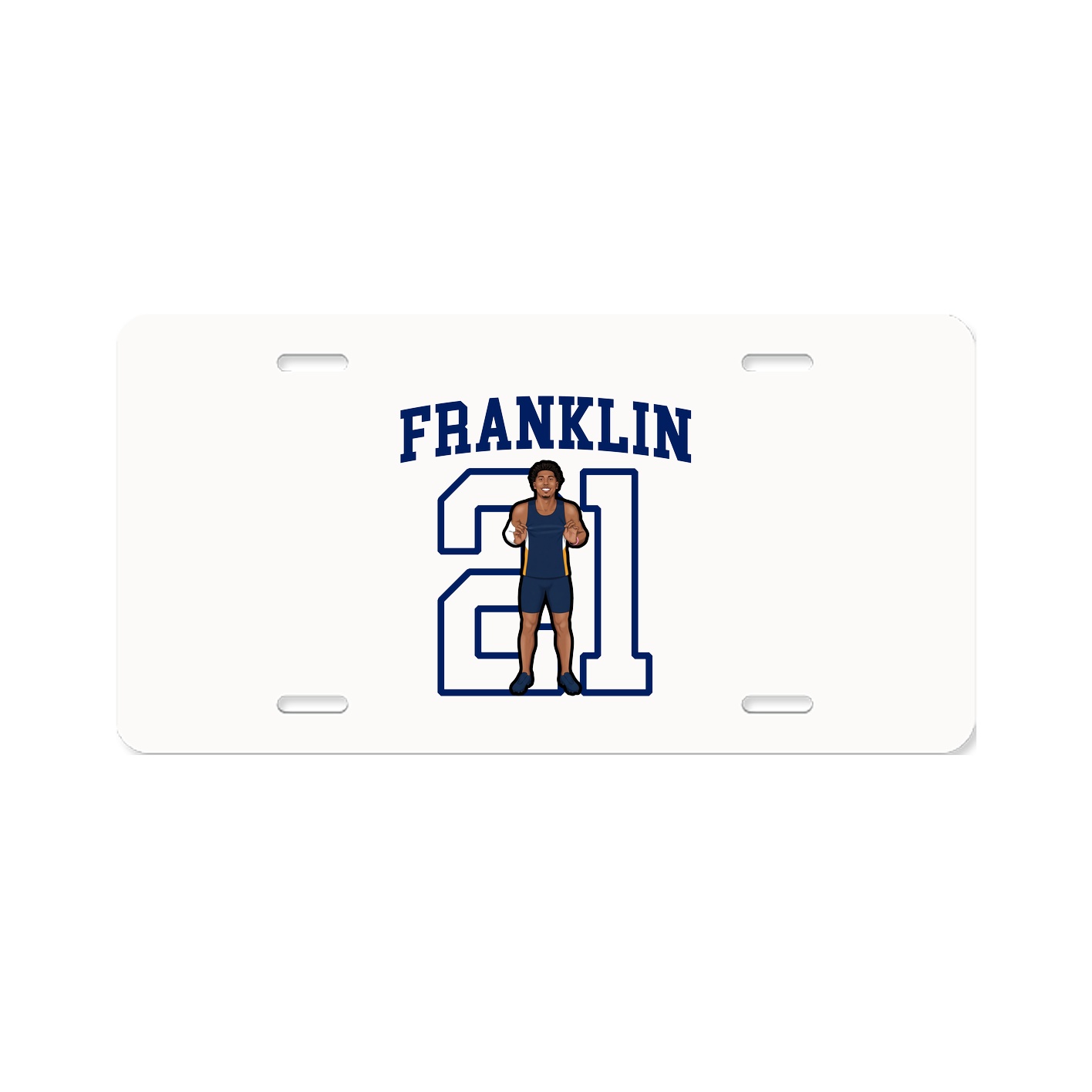 License Plate — Shirsey in Classic