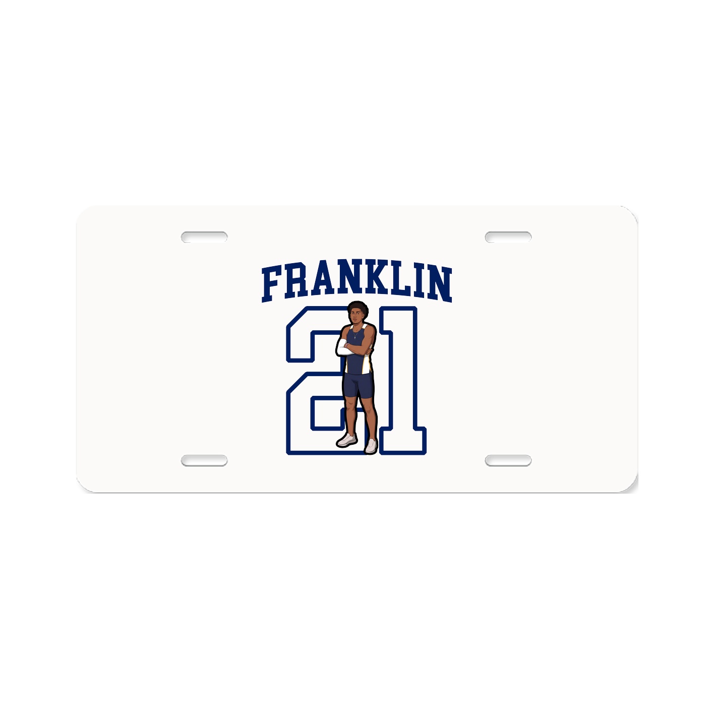 License Plate — Shirsey in Classic
