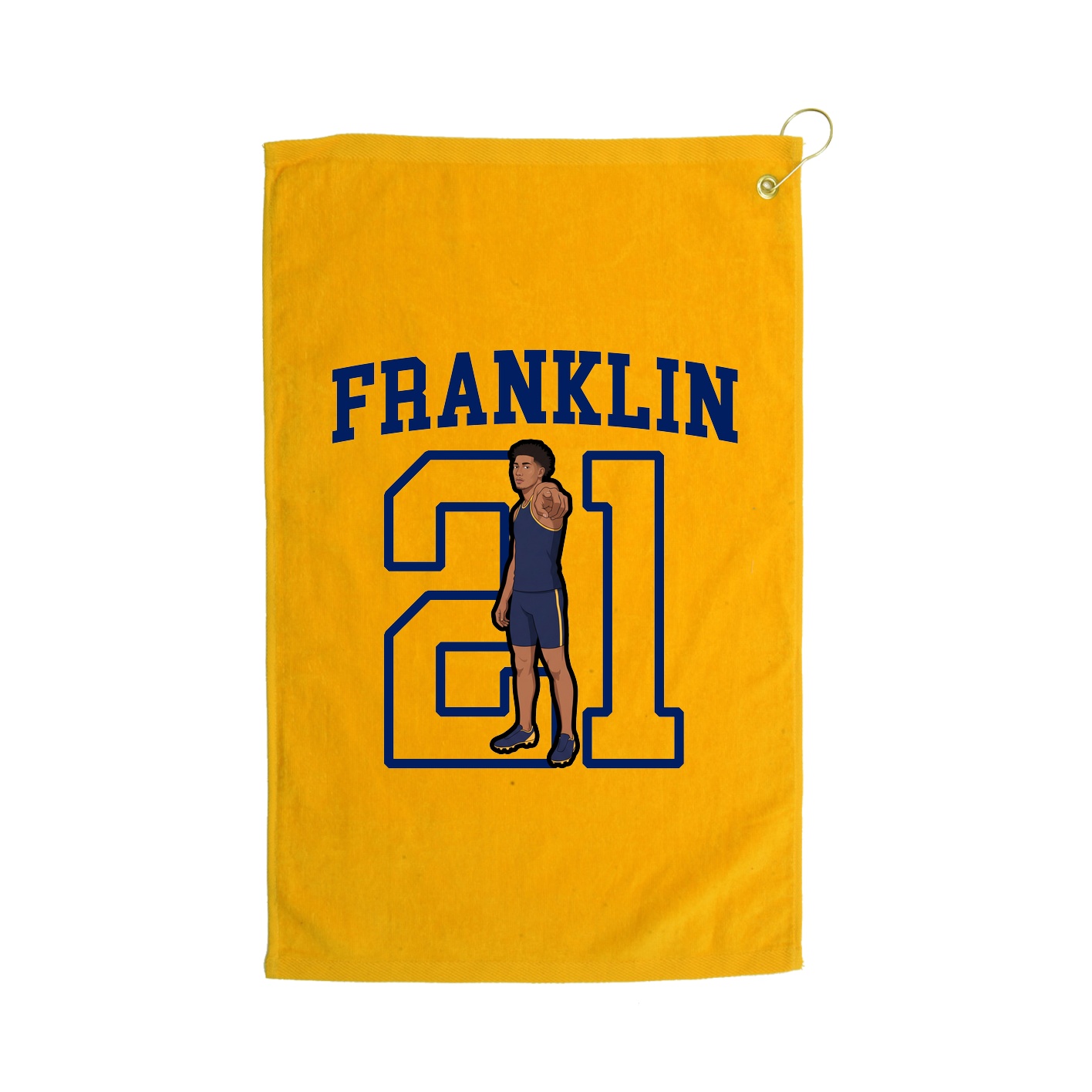 Golf Towel — Shirsey in Gold