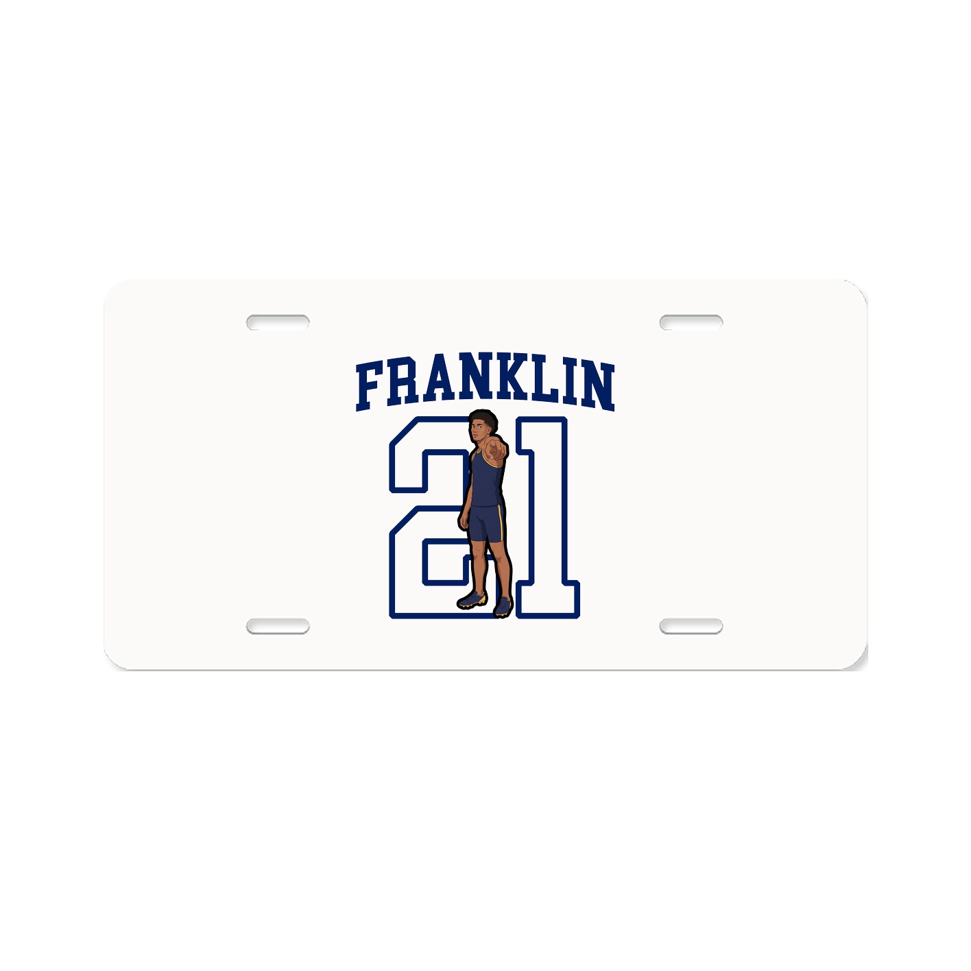 License Plate — Shirsey in Classic