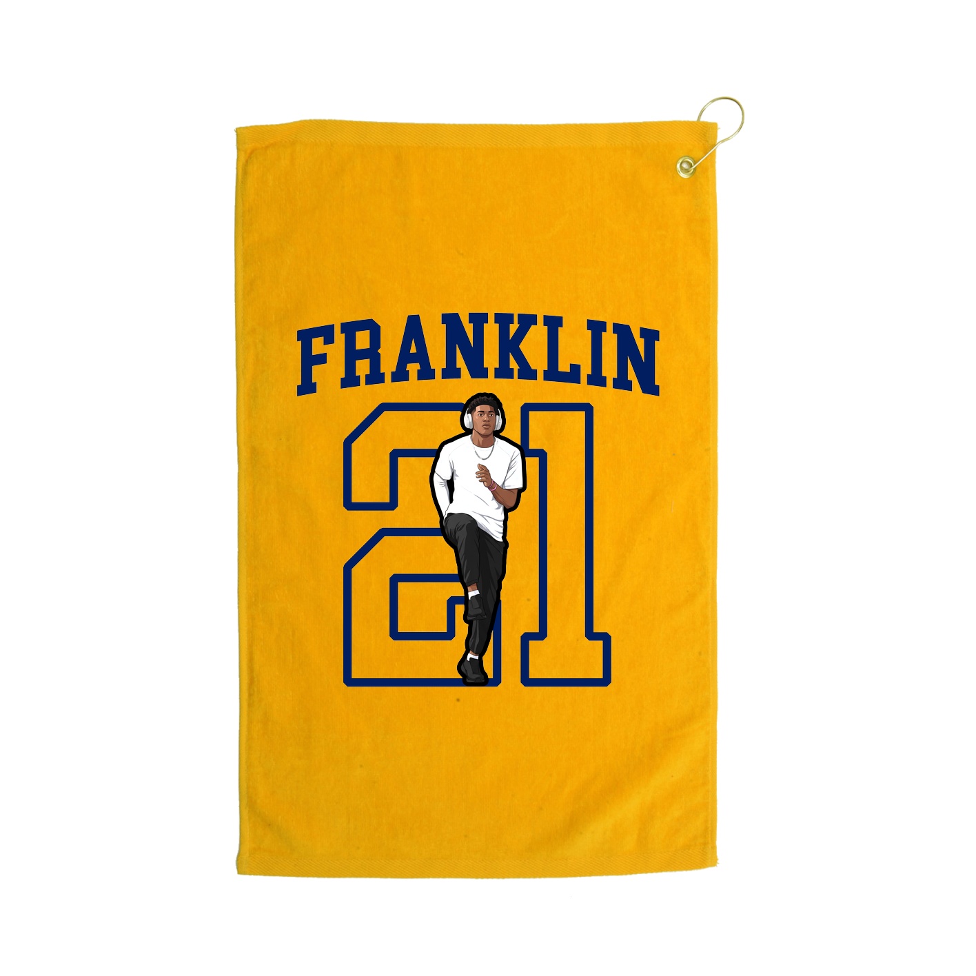 Terry Velour Golf Towel