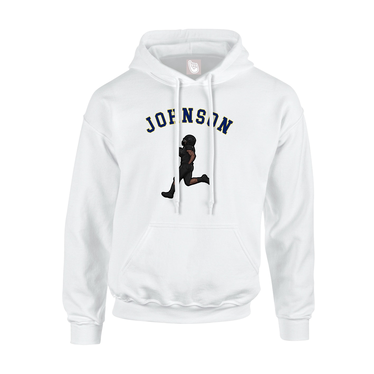 Youth Hoodie — Shirsey Arch in White