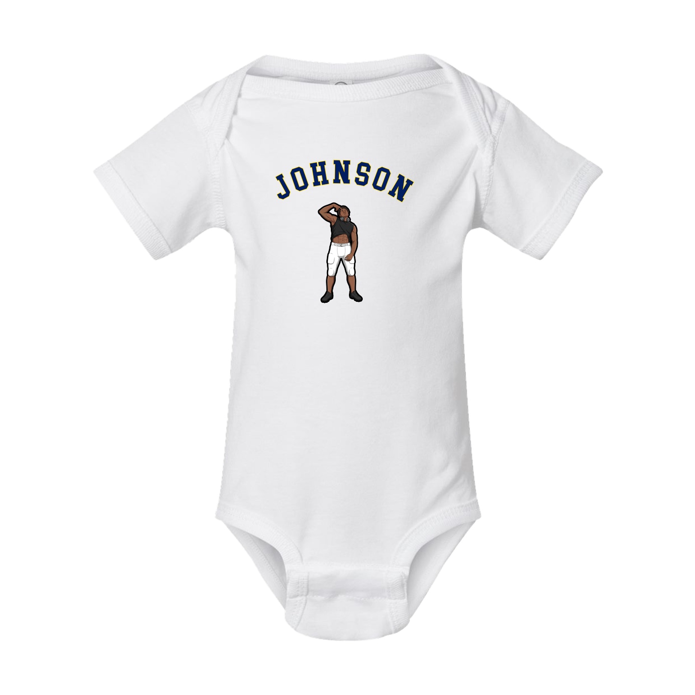 Baby Onesie — Shirsey Arch in White