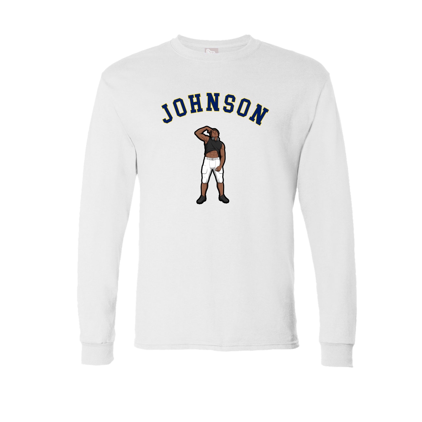 Long Sleeve Tee — Shirsey Arch in White