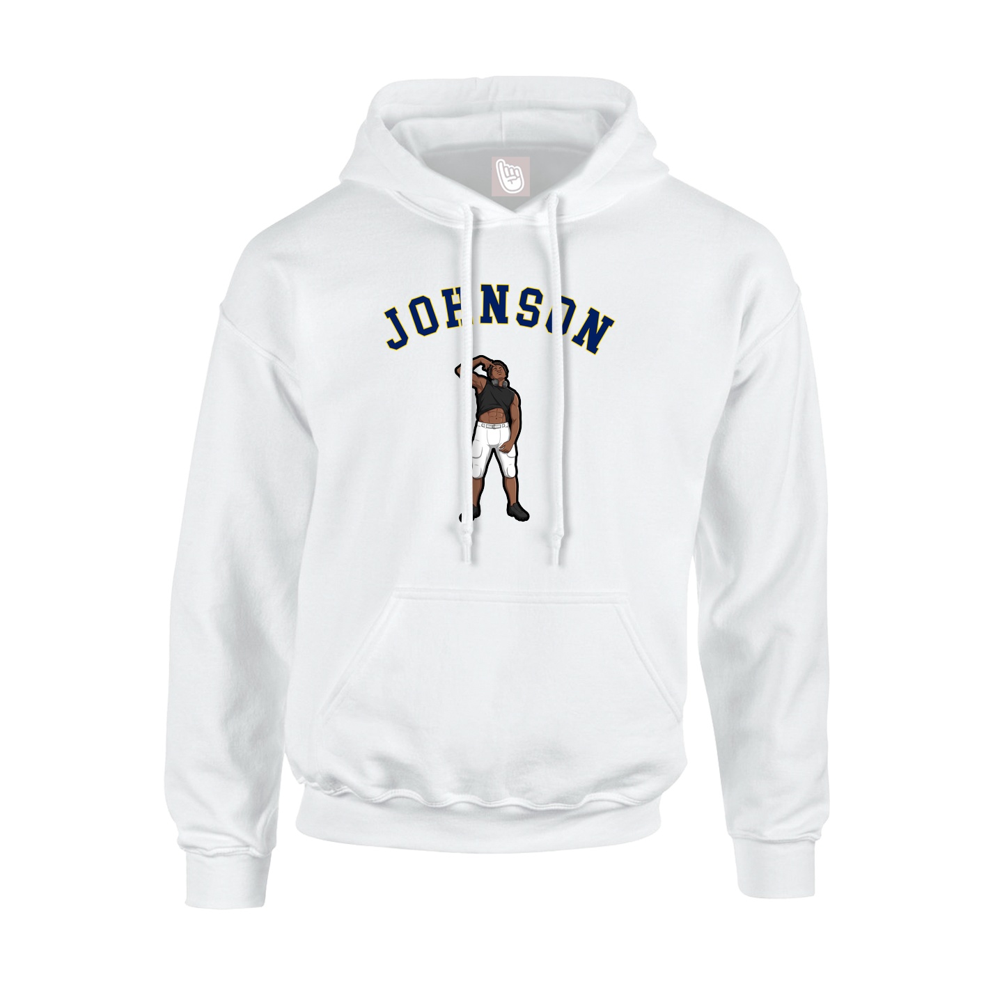 Hoodie — Shirsey Arch in White