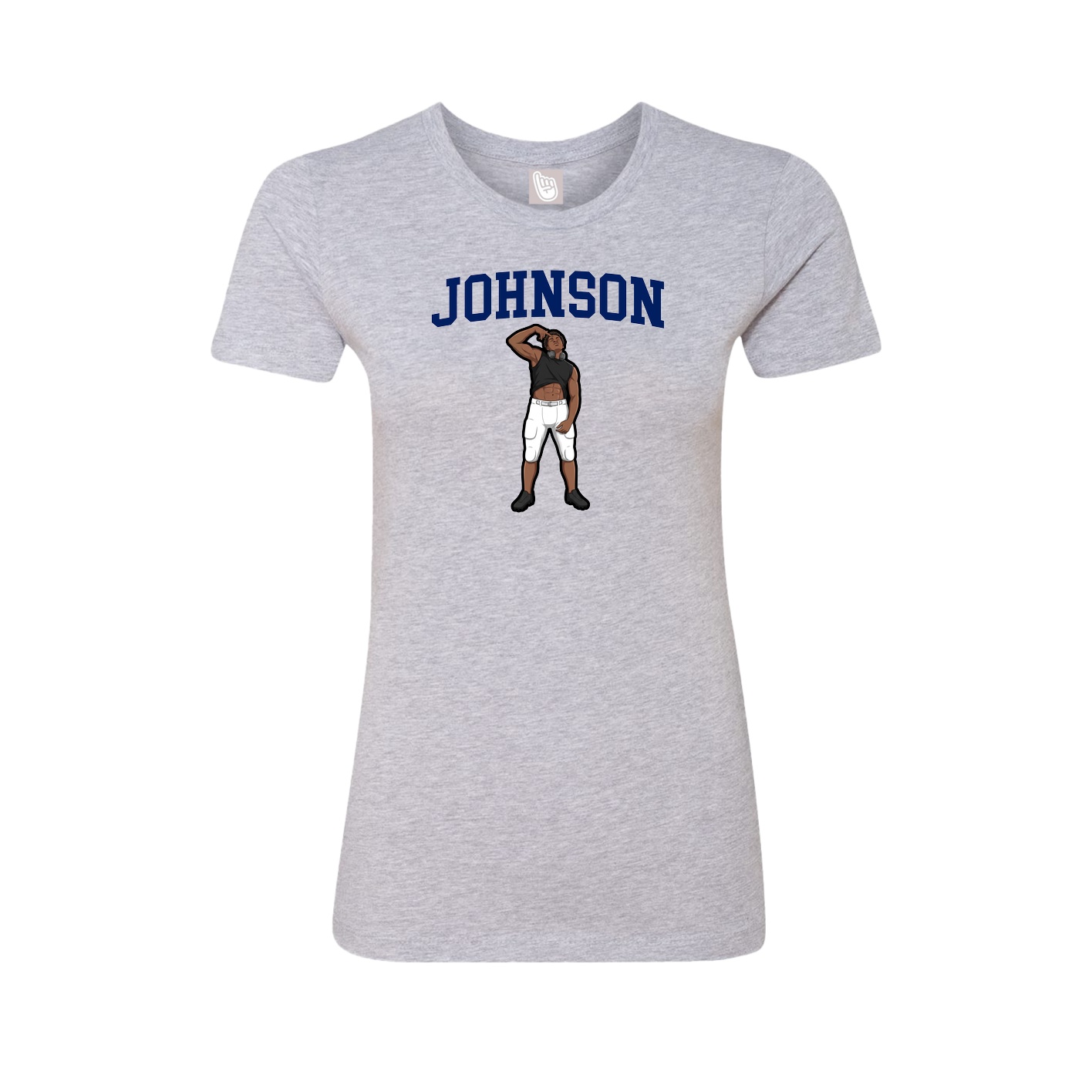 Fitted Women's Tee — Shirsey in Grey